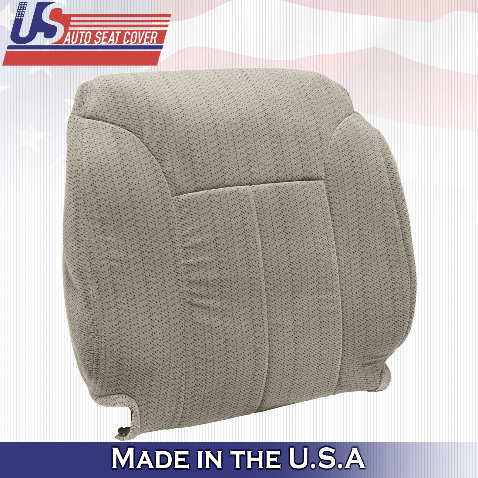 1995 to 1999 For Chevy Tahoe Suburban Passenger Top Cloth Seat Cover Neutral Tan