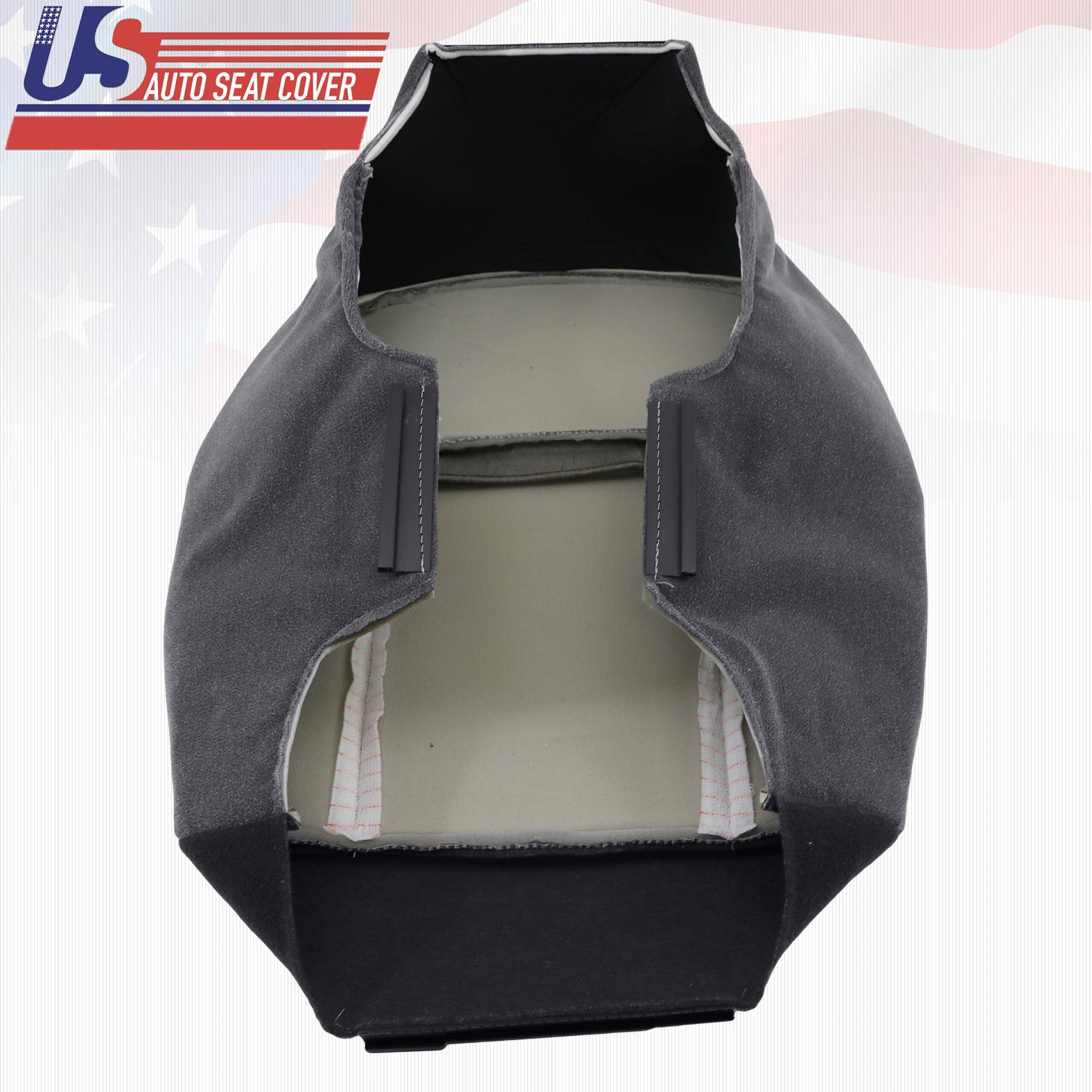 1994 1995 1996 1997 Ford F150 F250 F350 Driver Passenger Bottom Gray Seat Cover