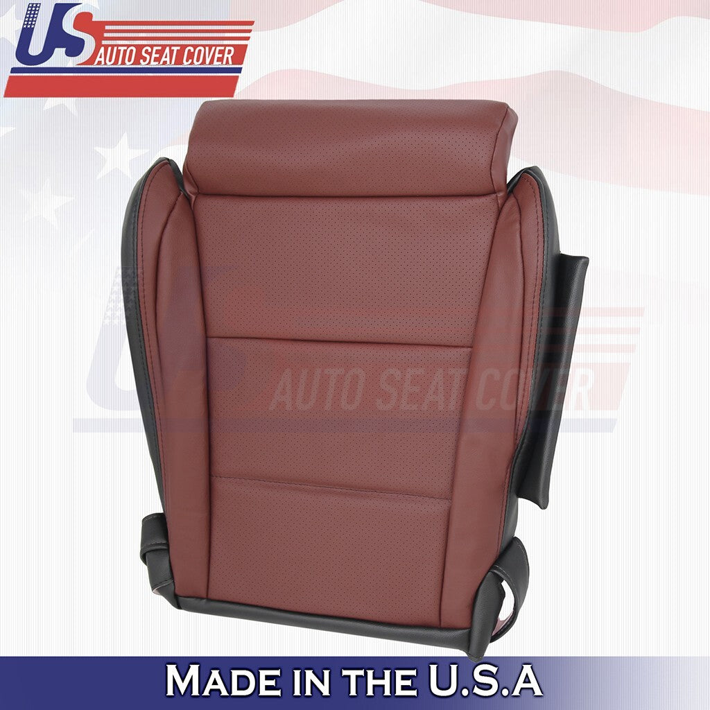 2013-2016 For Lexus GS350 F-Sport Driver Bottom Leather Seat Cover Red