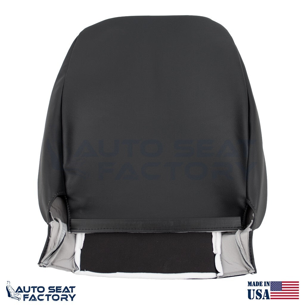 2007 - 2019 Fits Mercedes Dodge Sprinter Van Drive Top Black Vinyl Seat Cover