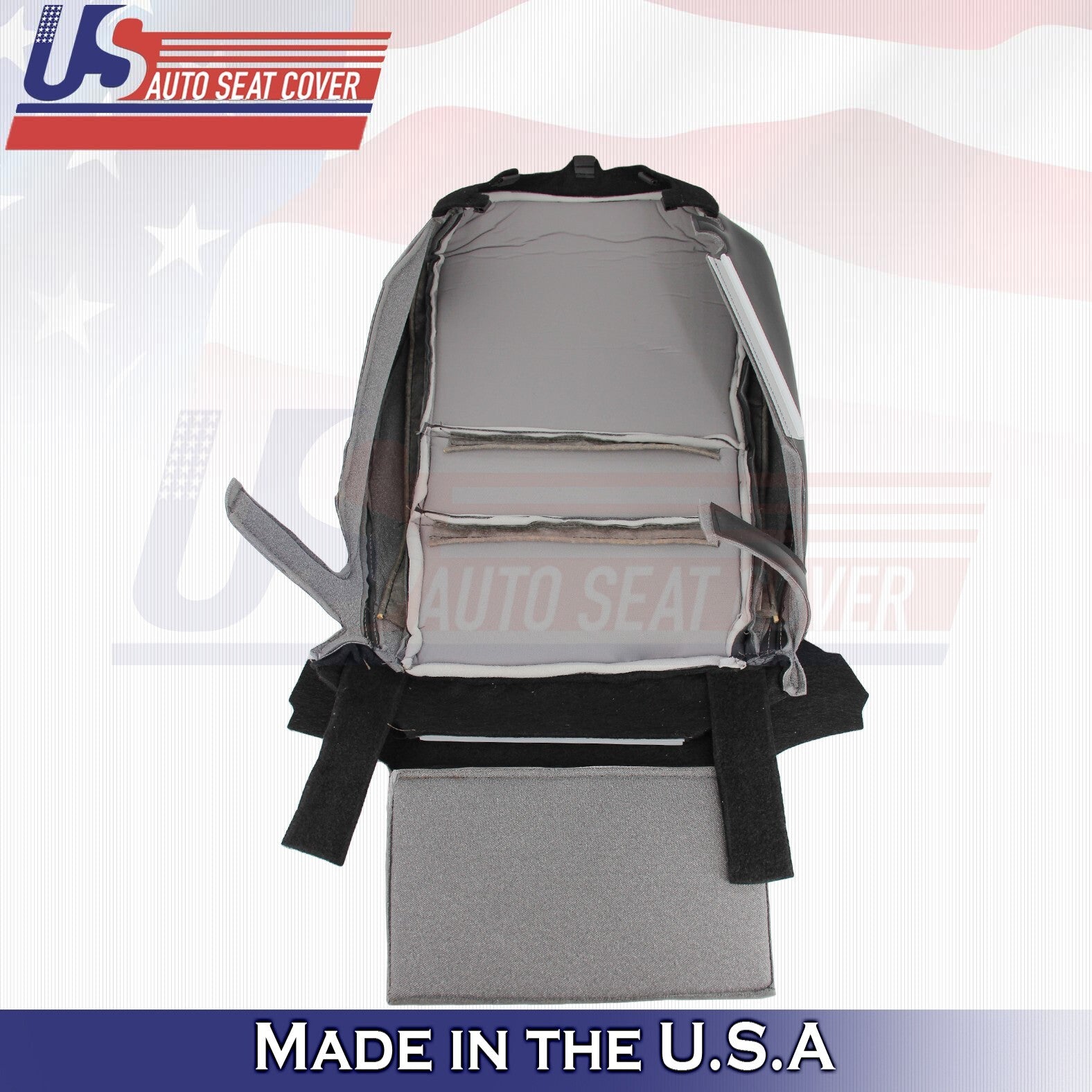 2004 2005 2006 2007 2008 For Acura TSX PASSENGER Bottom Leather Seat Cover BLK