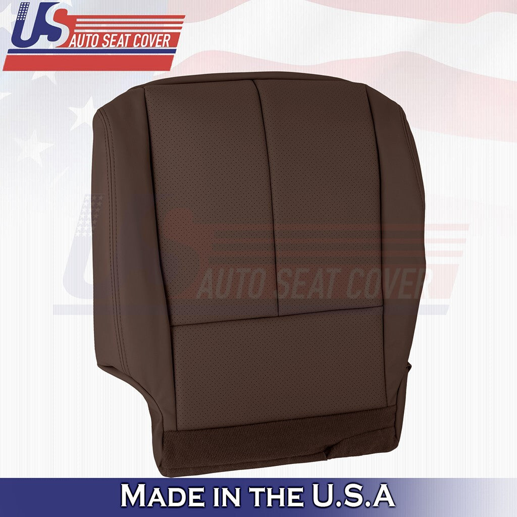 Driver Bottom Leather Seat Cover Mocha 2015 to 2023 For Nissan Murano