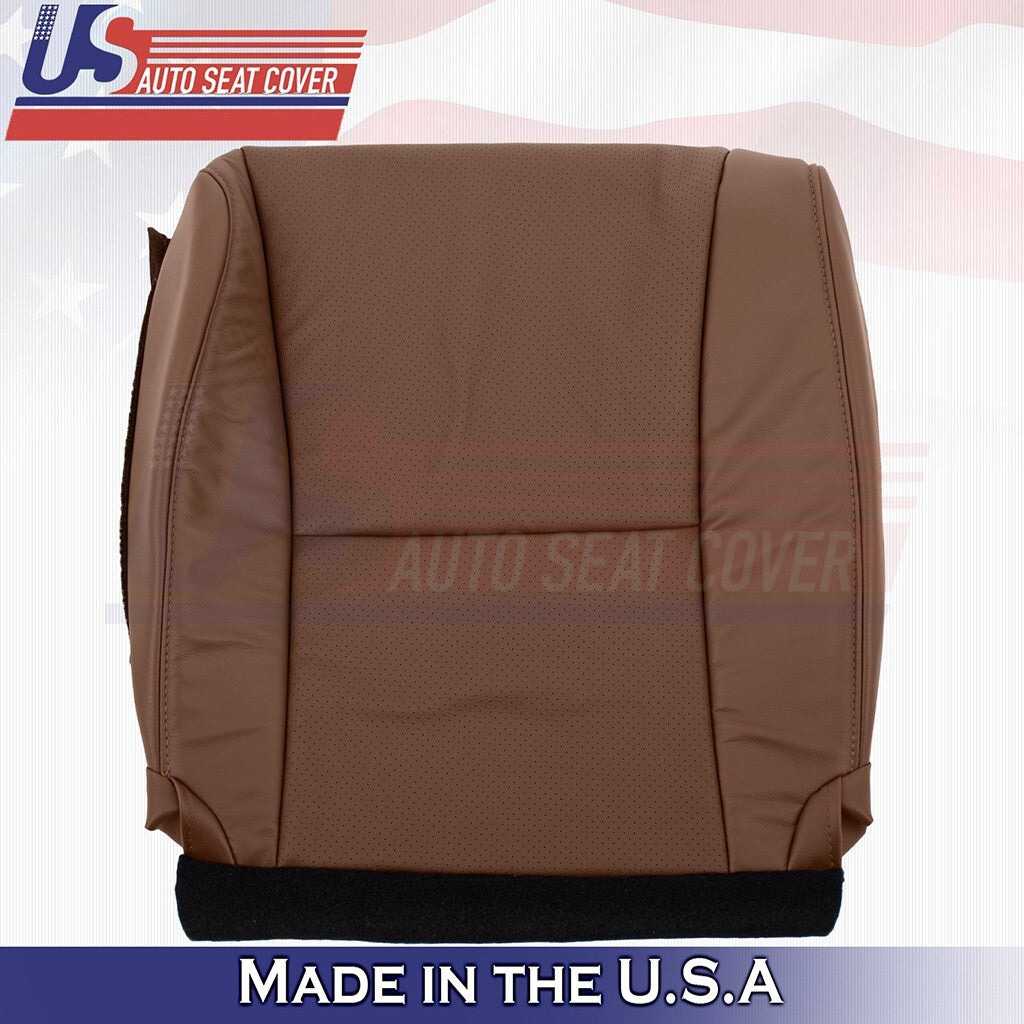 2013 2014 2015 Fits Lexus RX450h Passenger Bottom-Top Perf Leather Cover Saddle