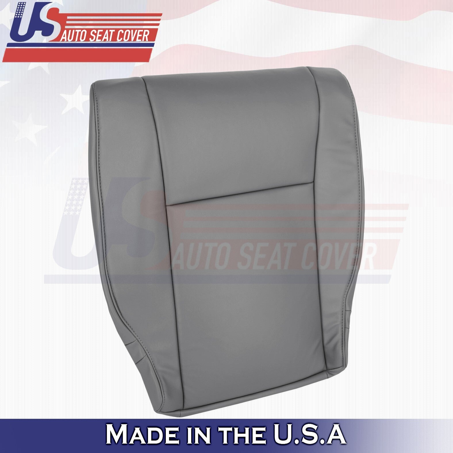 2007-2010 FOR Toyota Tundra Rear Driver &Passenger Tops Leather Cover Gray