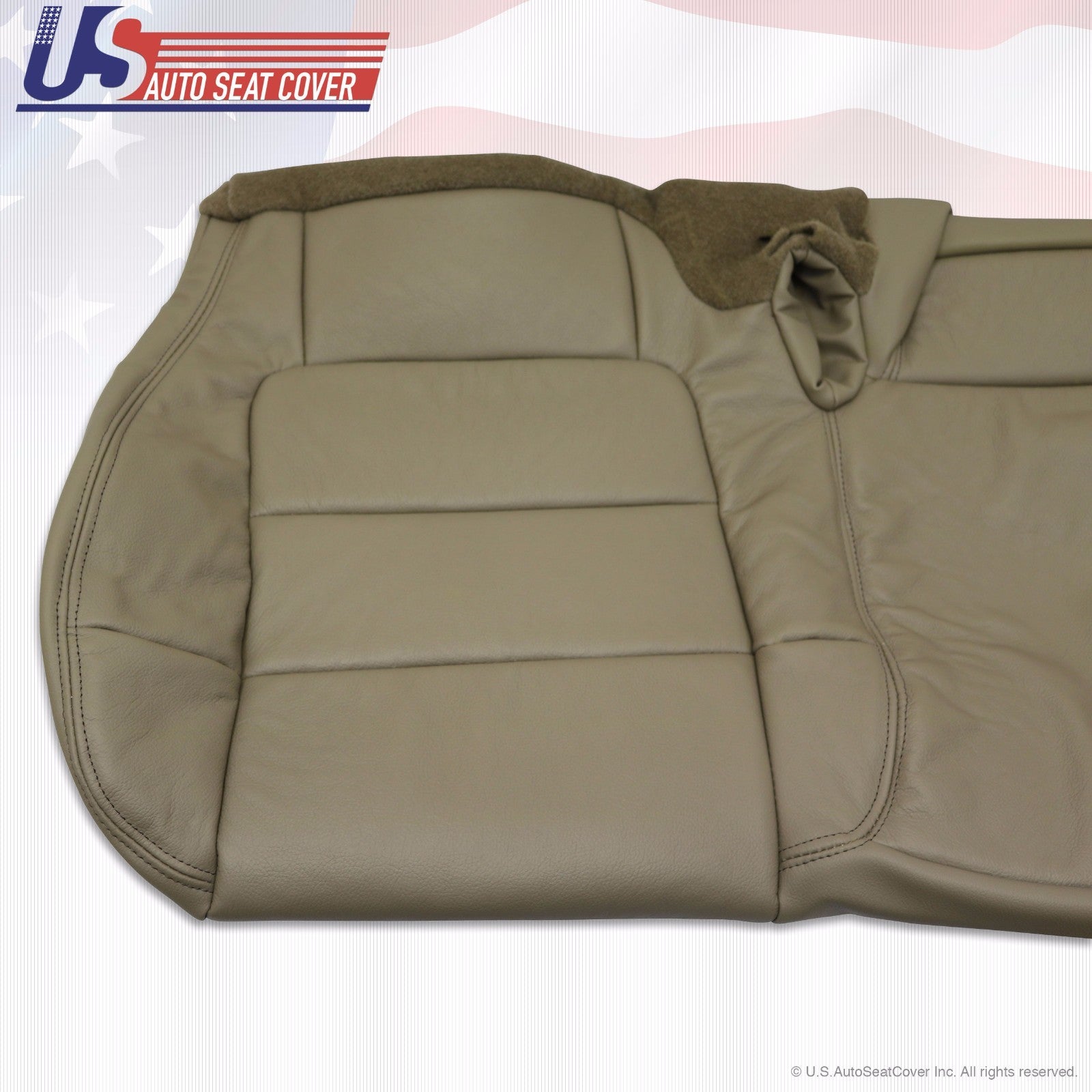 2001 2002 Ford F150 Passenger Replacement Bench Bottom Seat Cover Color Tan