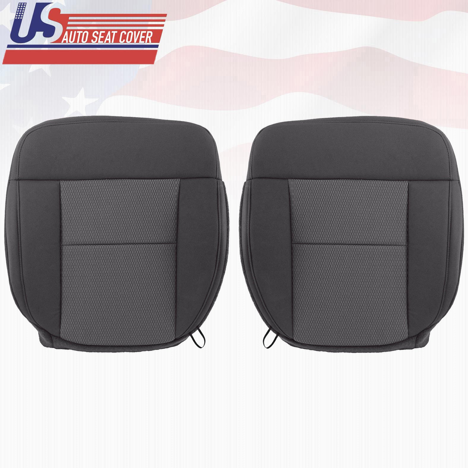 2004 2005 2006 Ford F150 XLT Driver-Passenger Bottom Cloth Seat Cover Dark Gray