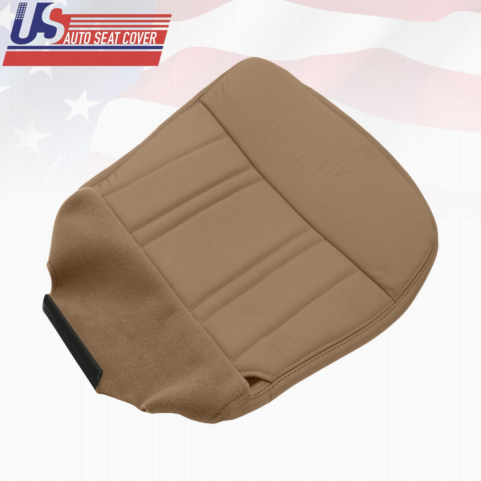 Ford F150 1997 1998 Lariat, Extended-Cab Leather Driver Bottom Prairie Tan Cover