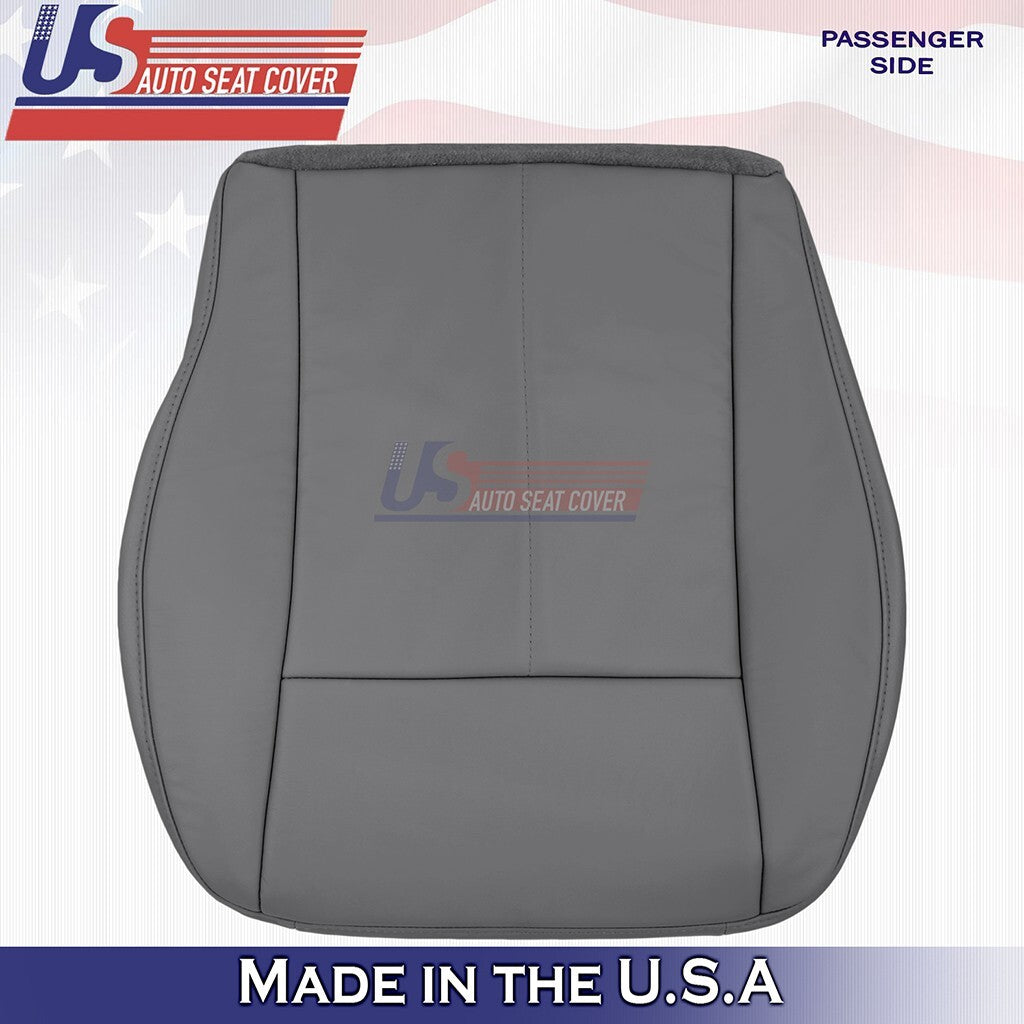 2005 2007 2006 Fits Chrysler 300C Driver Passenger Top Bottom Leather Cover Gray