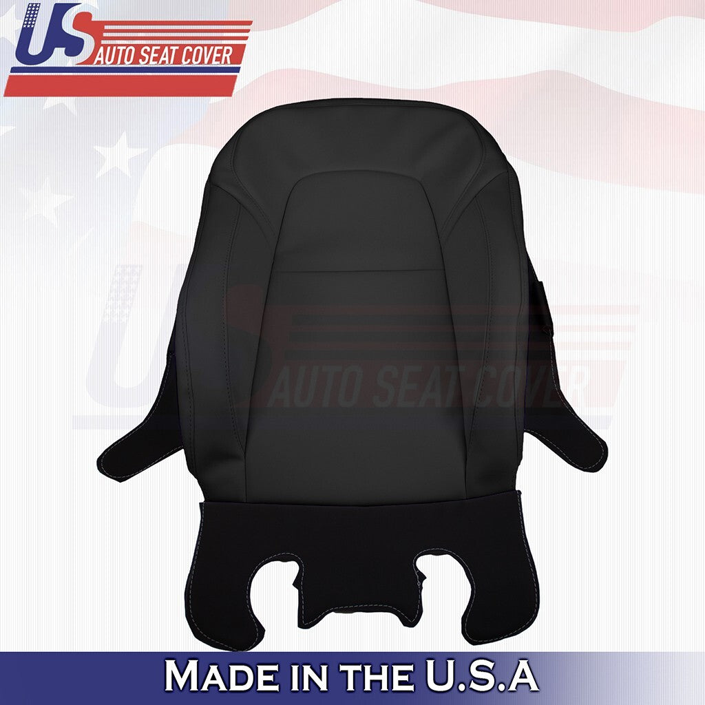 2020 to 2024 Fits Tesla Model Y Passenger Side Top Vinyl Cover Black