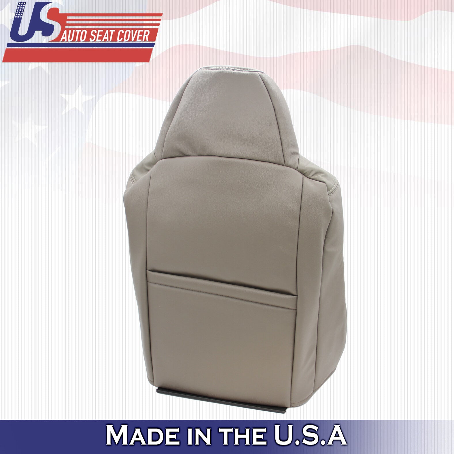 2002 2003 2004 Ford Excursion Eddie Bauer Front Lean Back VINYL Seat Cover 2TONE