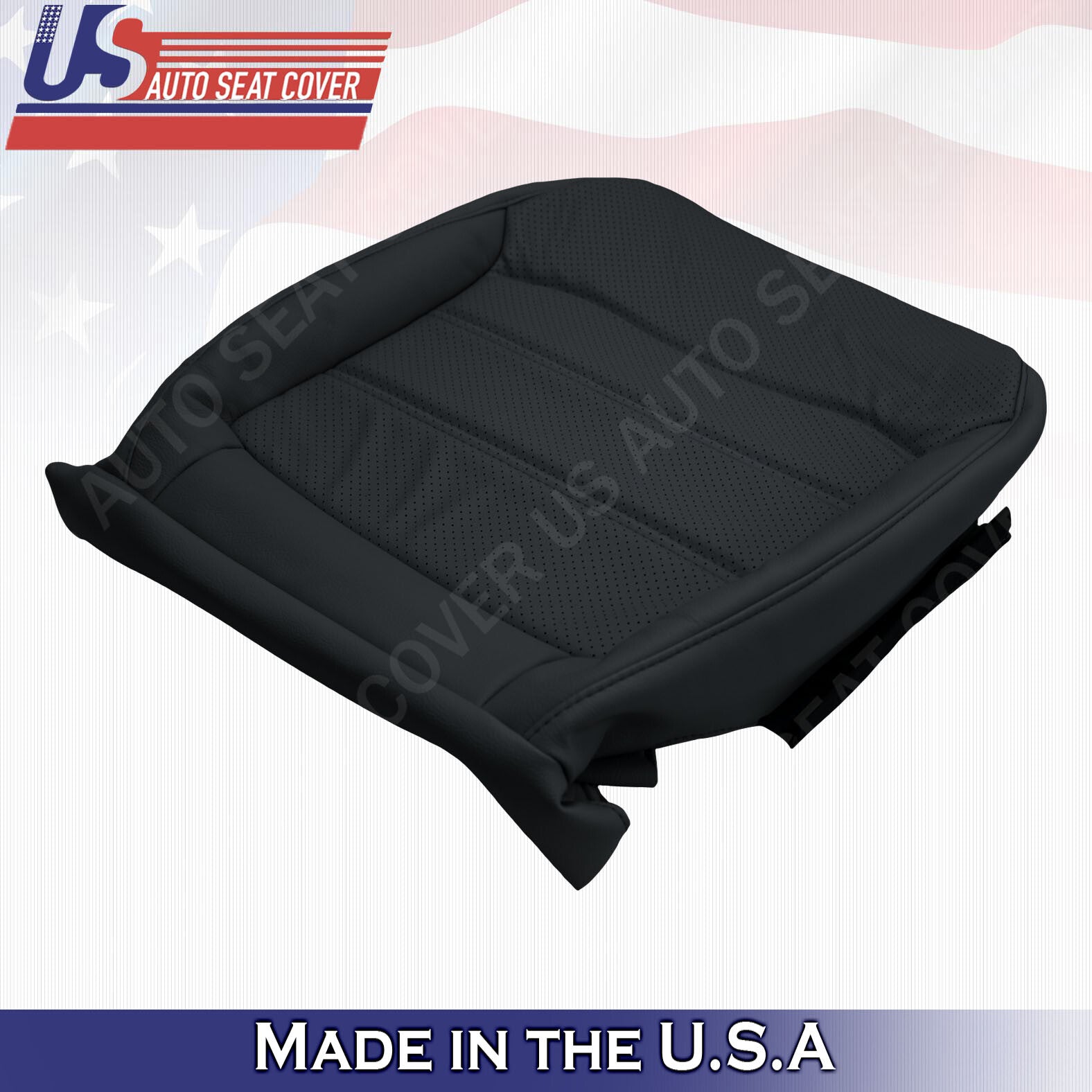 2016 2017 2018 Fits For Volkswagen Passat Driver Bottom Leather Seat Cover Black