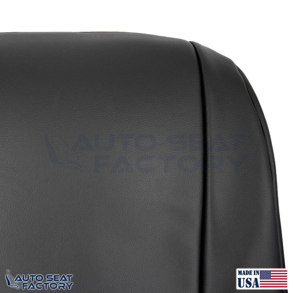 2007 - 2019 Fits Mercedes Dodge Sprinter Van Drive Top Black Vinyl Seat Cover