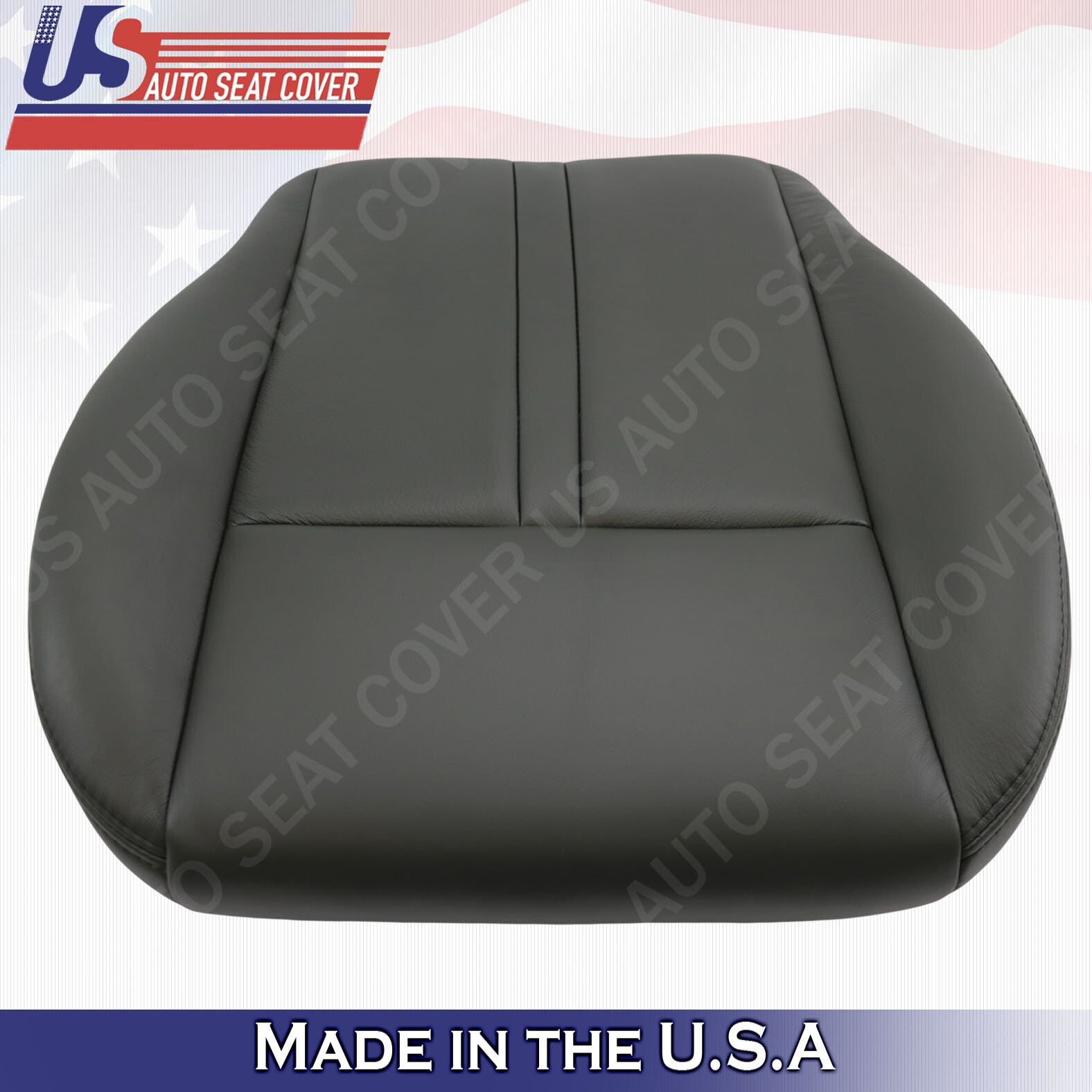 Passenger Bottom Leather Seat Cover BLACK 2005 2006 2007 For Jeep Grand Cherokee