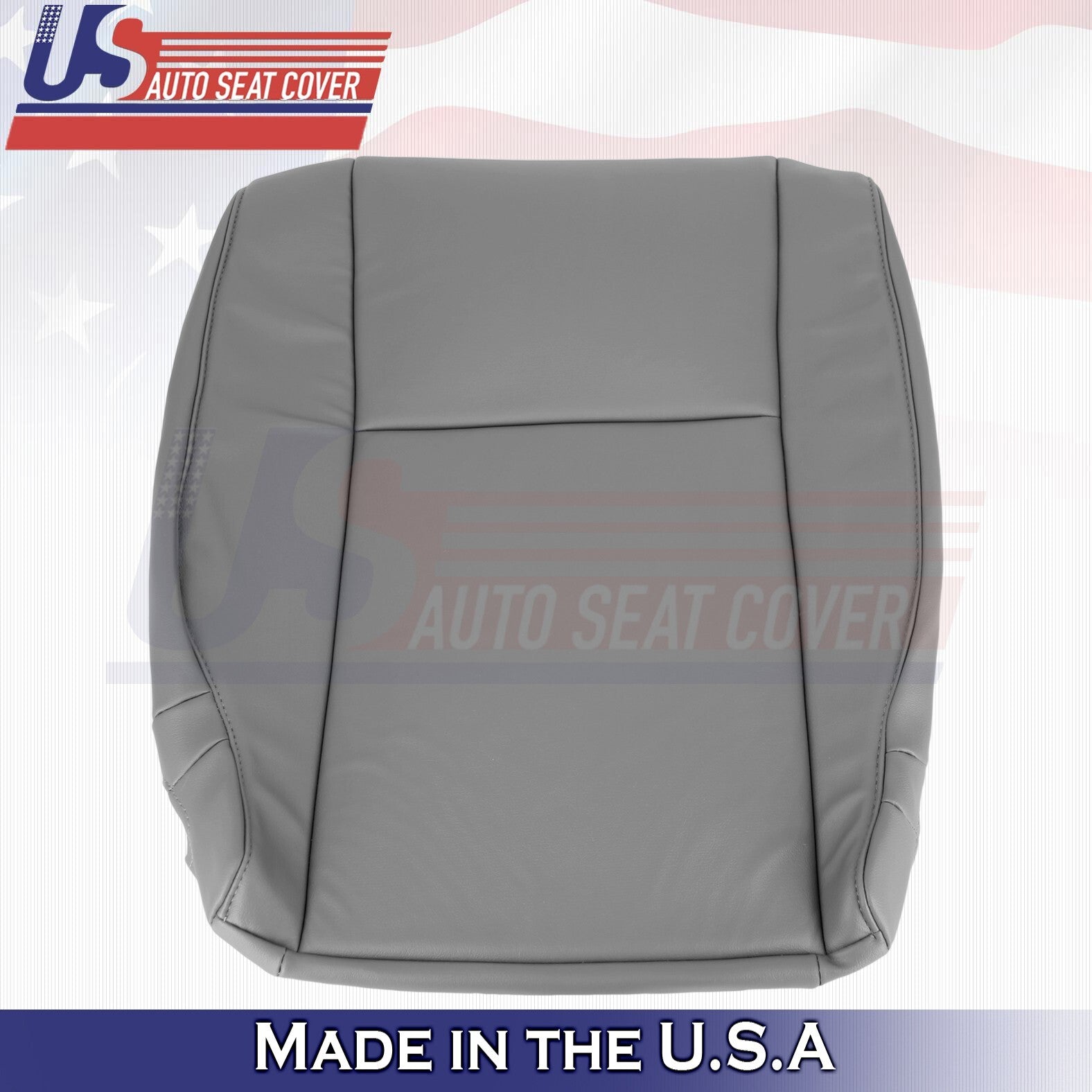 2007-2010 FitsToyota Tundra Rear Driver PassengerBottoms&Tops Leather Cover Gray