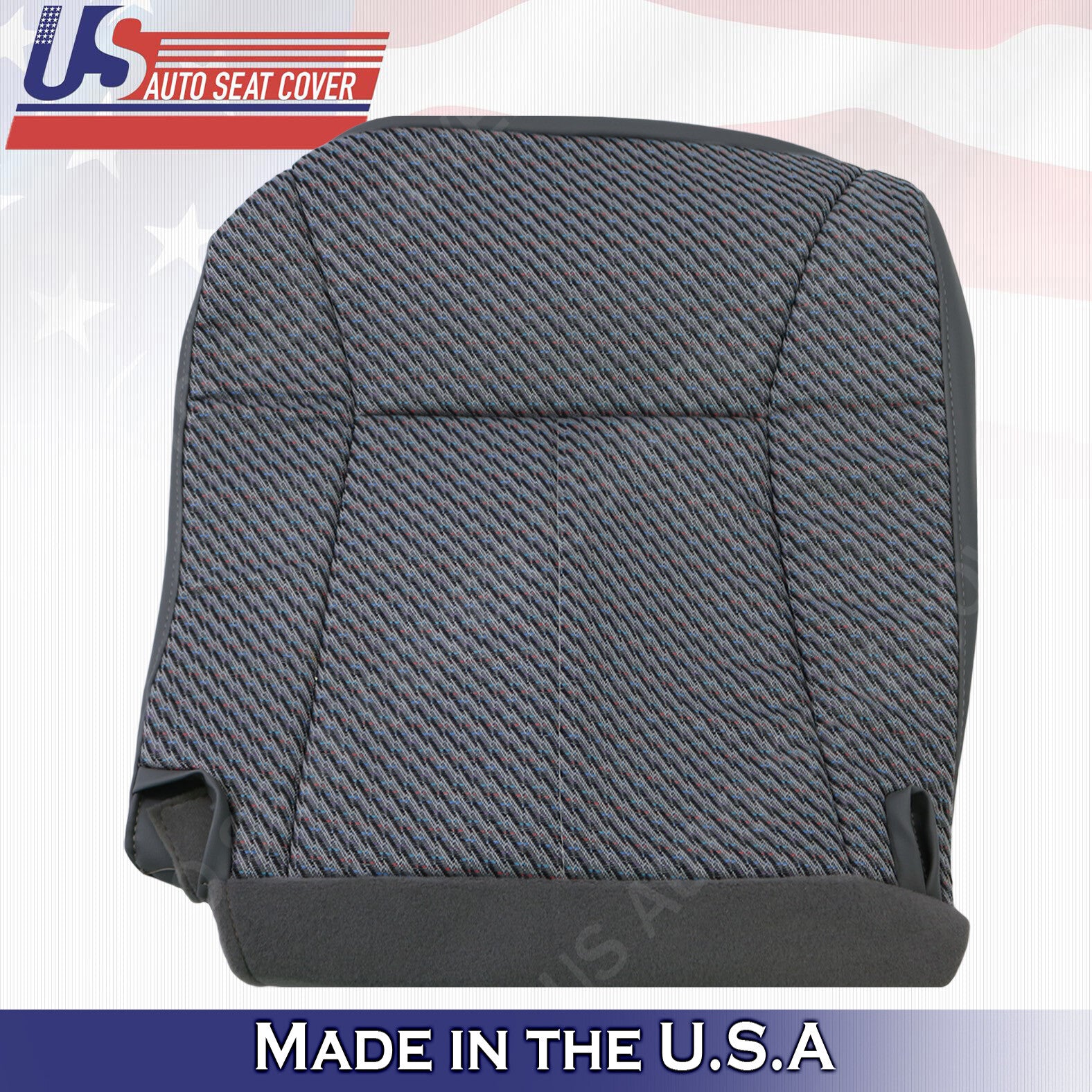 1999-2002 Fits Dodge Ram 1500 3500 WK TRUCK Driver Base Cloth Cover Dark Gray