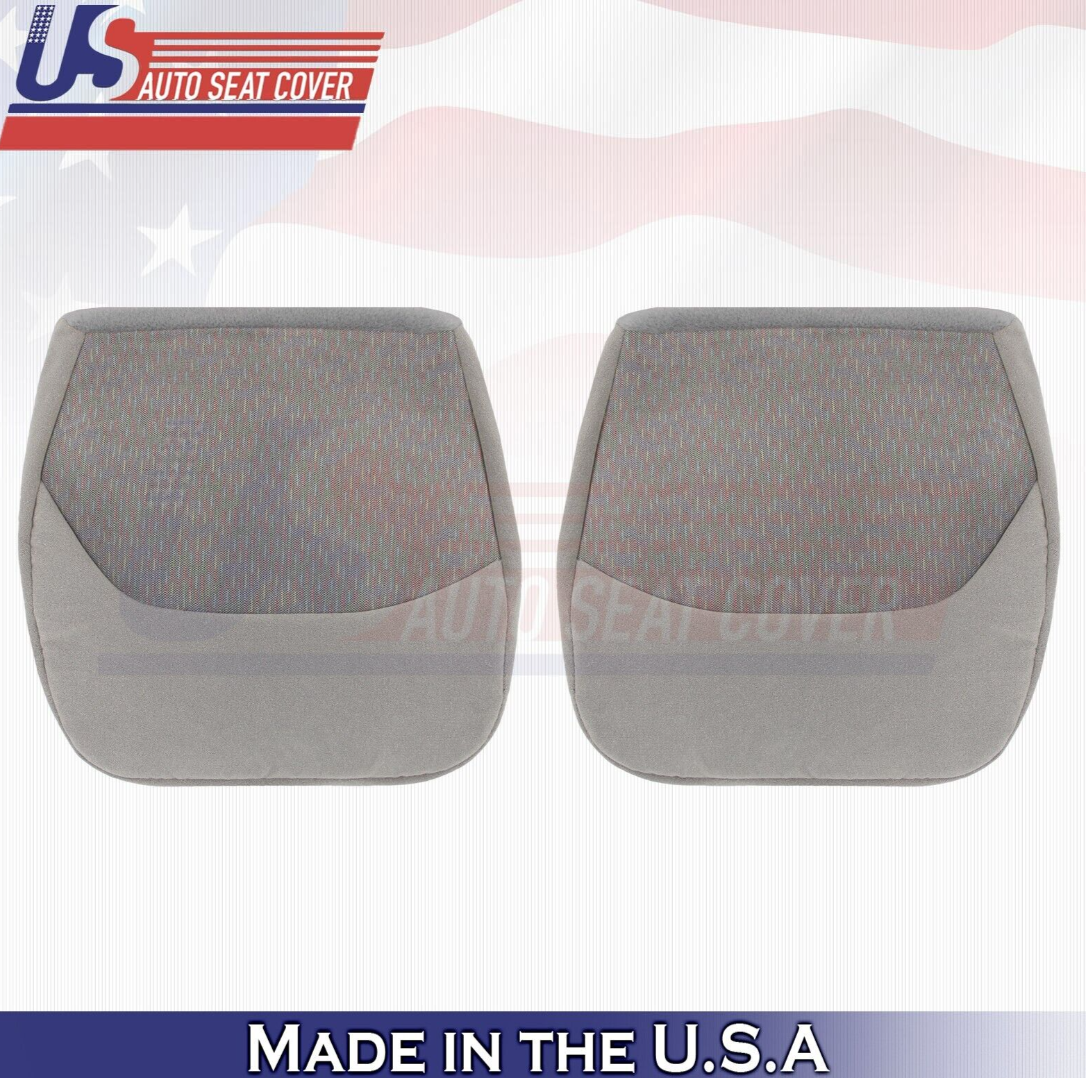 1994 1995 For Ford F150 F250 F350 XLT Driver Passenger Bottom Cloth Covers Gray