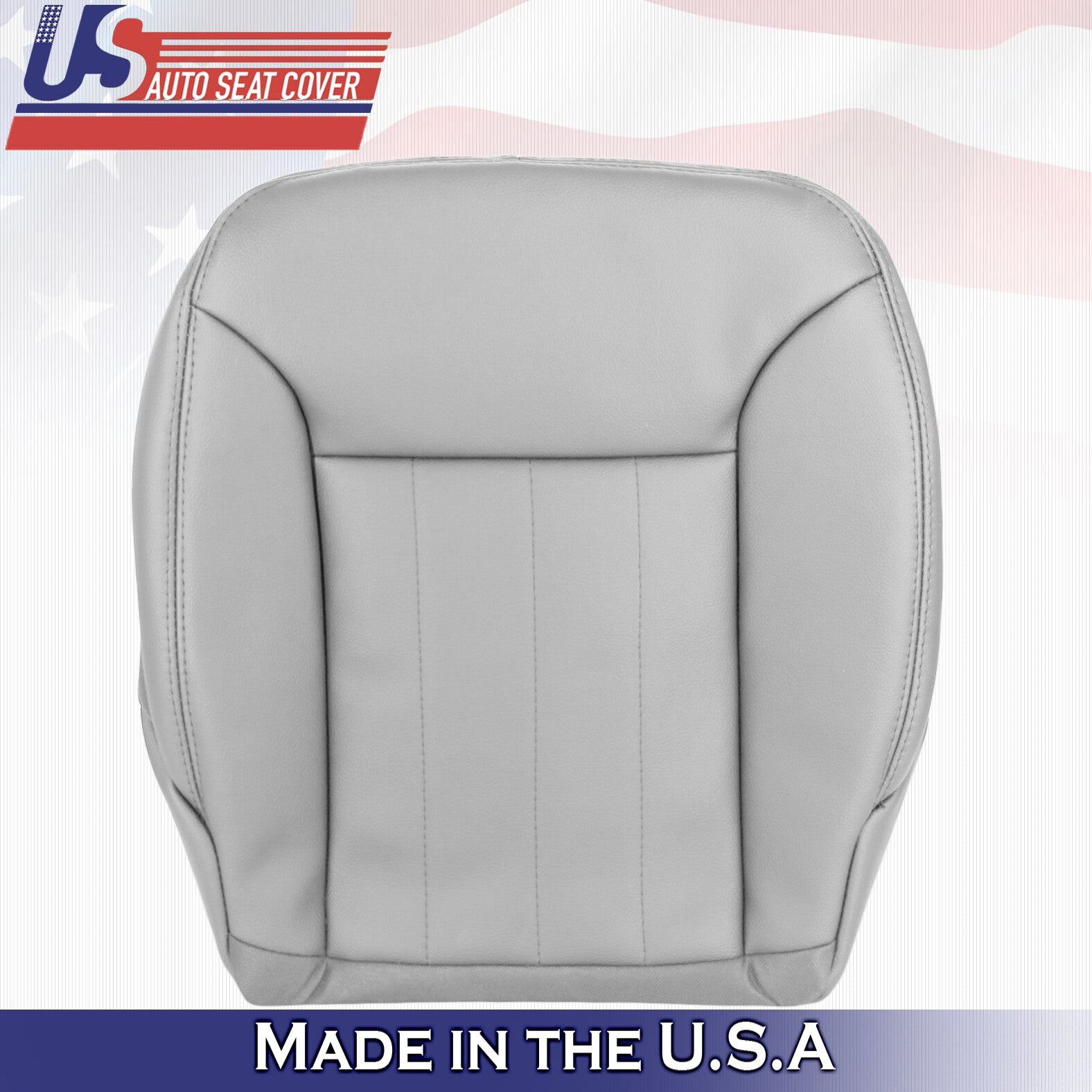 2006-2008 For Mercedes Benz ML500 ML550 Passenger Bottom Leather Seat Cover Gray
