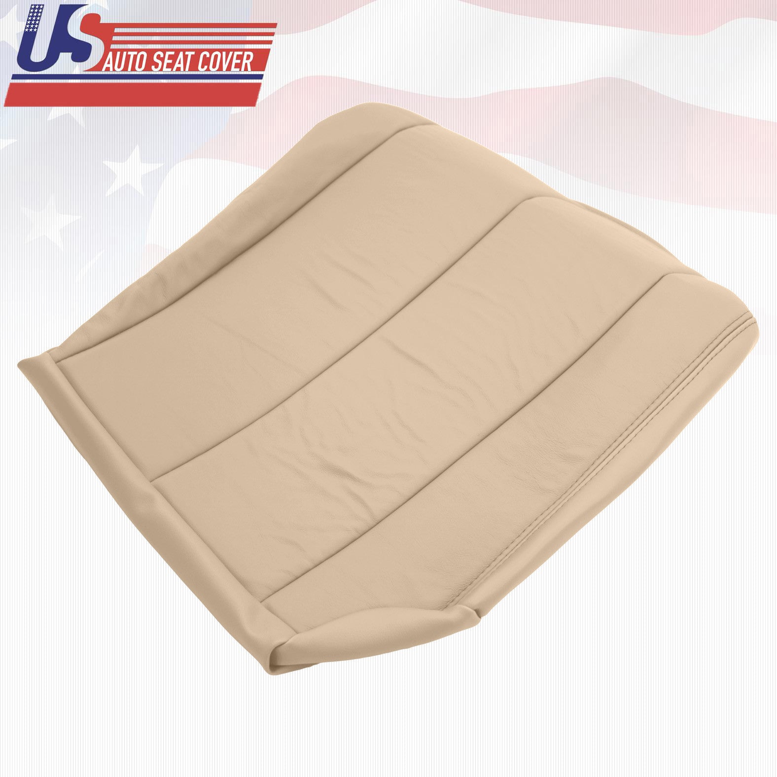 Passenger Bottom Leather Seat Cover Light Tan 2003 to 2007 For Nissan Murano