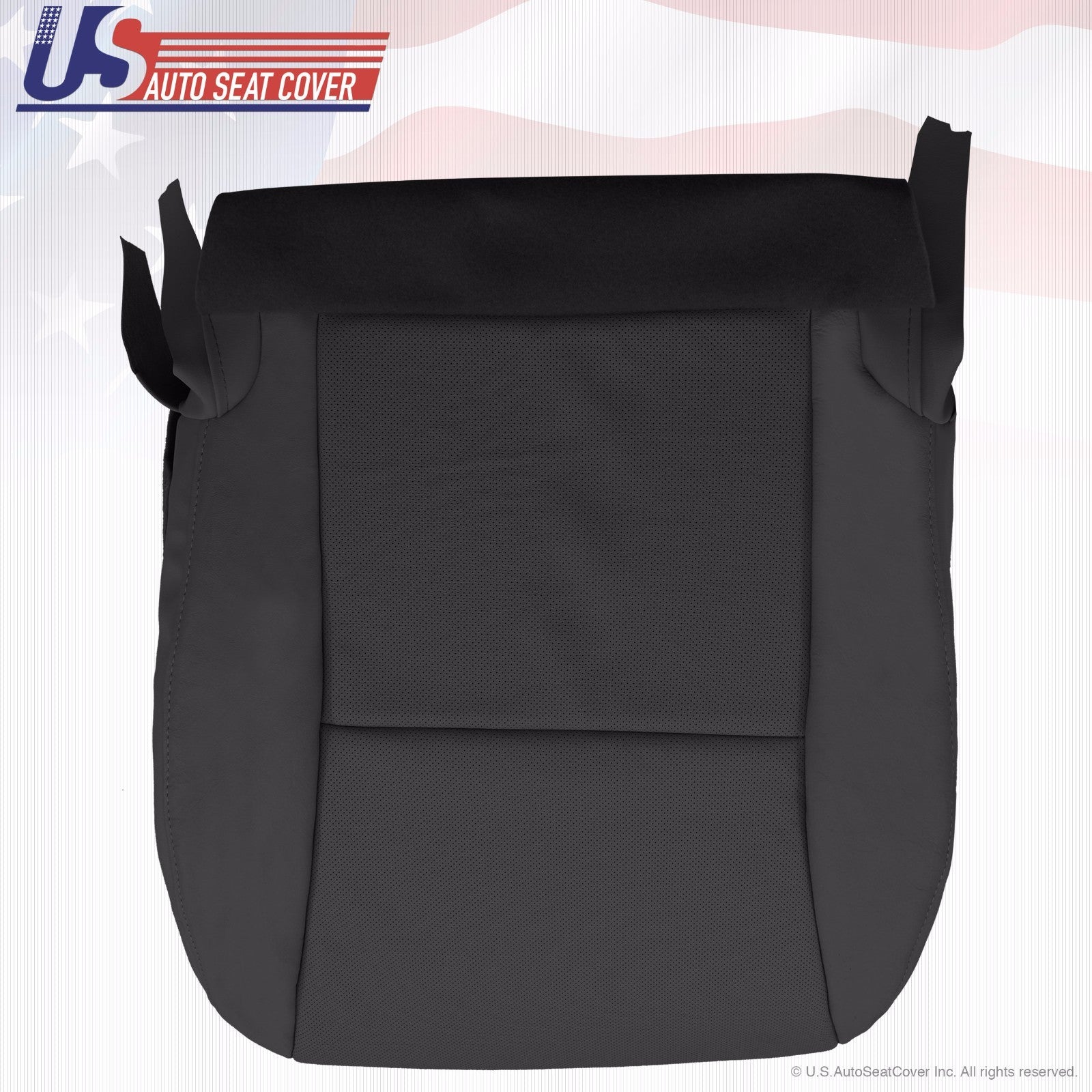 2010 to 2015 Fits Lexus RX350 RX450 Driver Side Bottom Leather Seat Cover Black