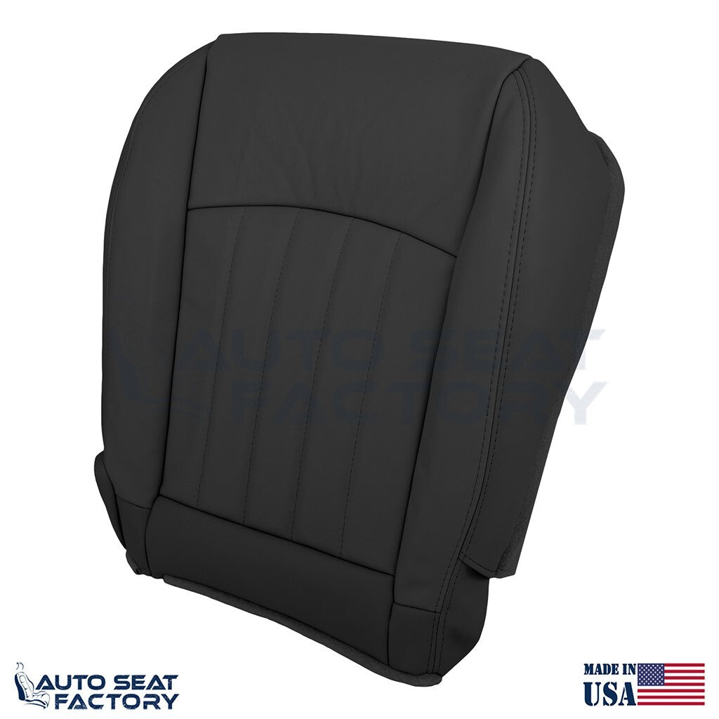 2014 - 2017 Fits Infiniti QX50 LEFT & RIGHT Bottom Black Vinyl Seat Covers