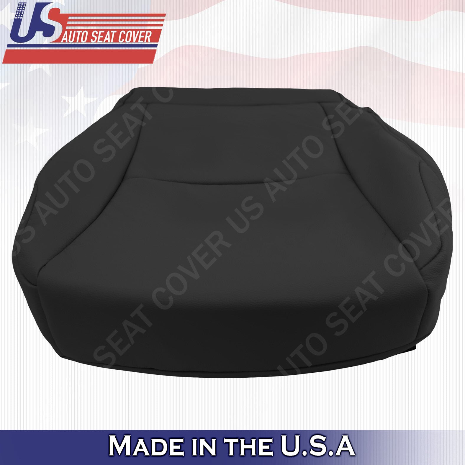 Driver & Passenger Bottoms Leather Covers Black Fits Toyota 4Runner 2010 to 2014
