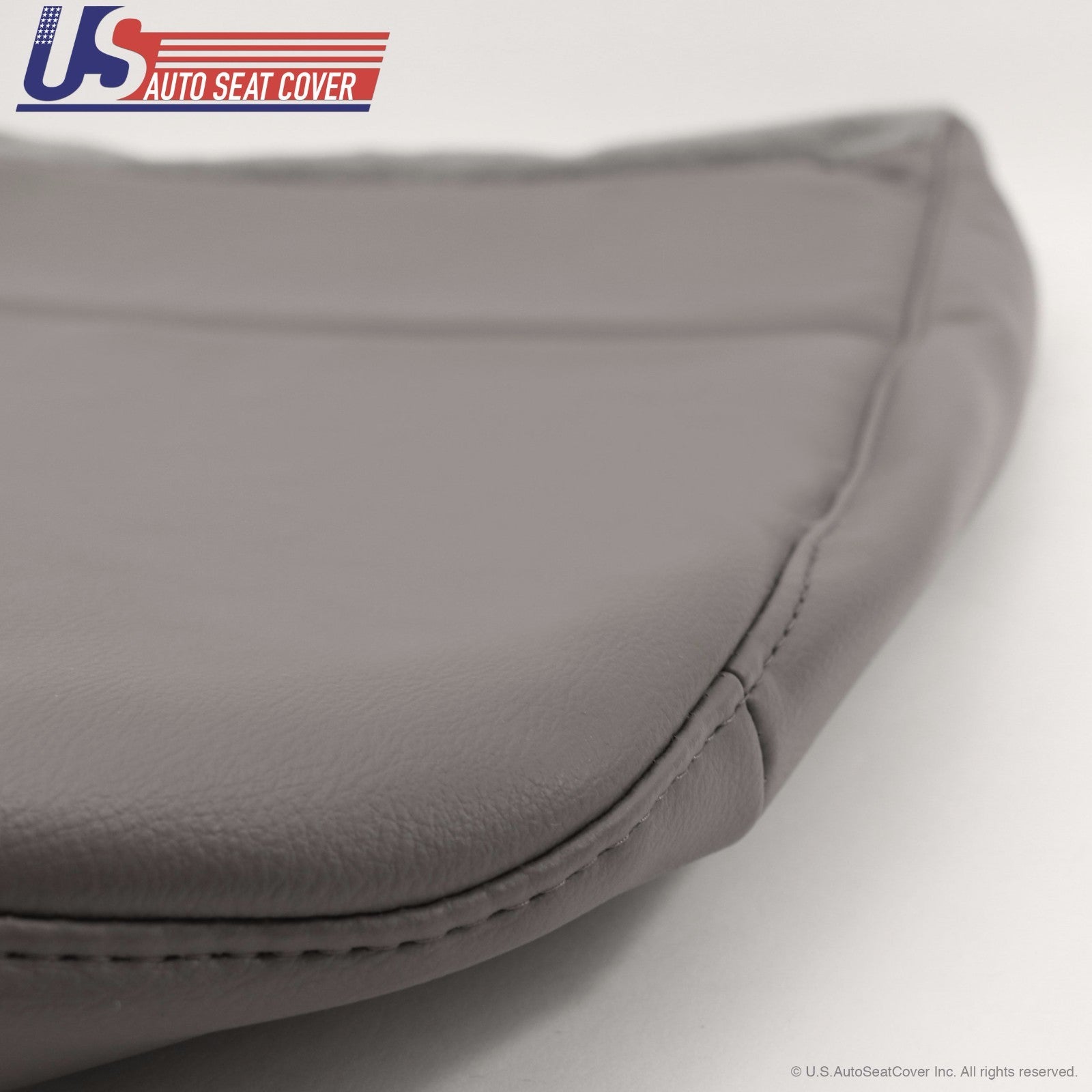 2010 Ford F250 F350 F450 F550 XL Driver Replacement Bottom Vinyl Seat Cover Gray