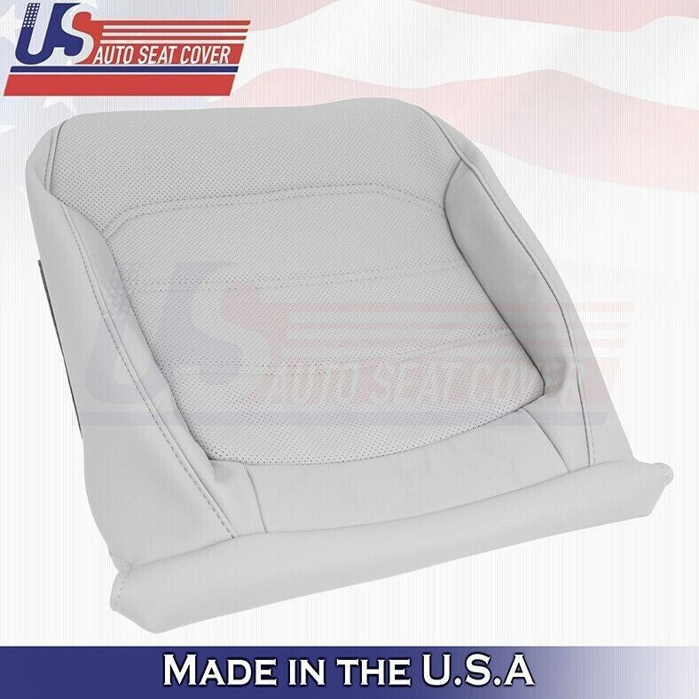 2012 to 2020 For Volkswagen Passat Passenger Bottom &Top Leather Seat Cover Gray