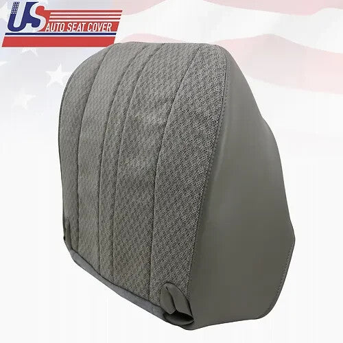 2003 to 2014 Fits Chevy Express Van Driver & Passenger Bottoms Cloth Cover Gray