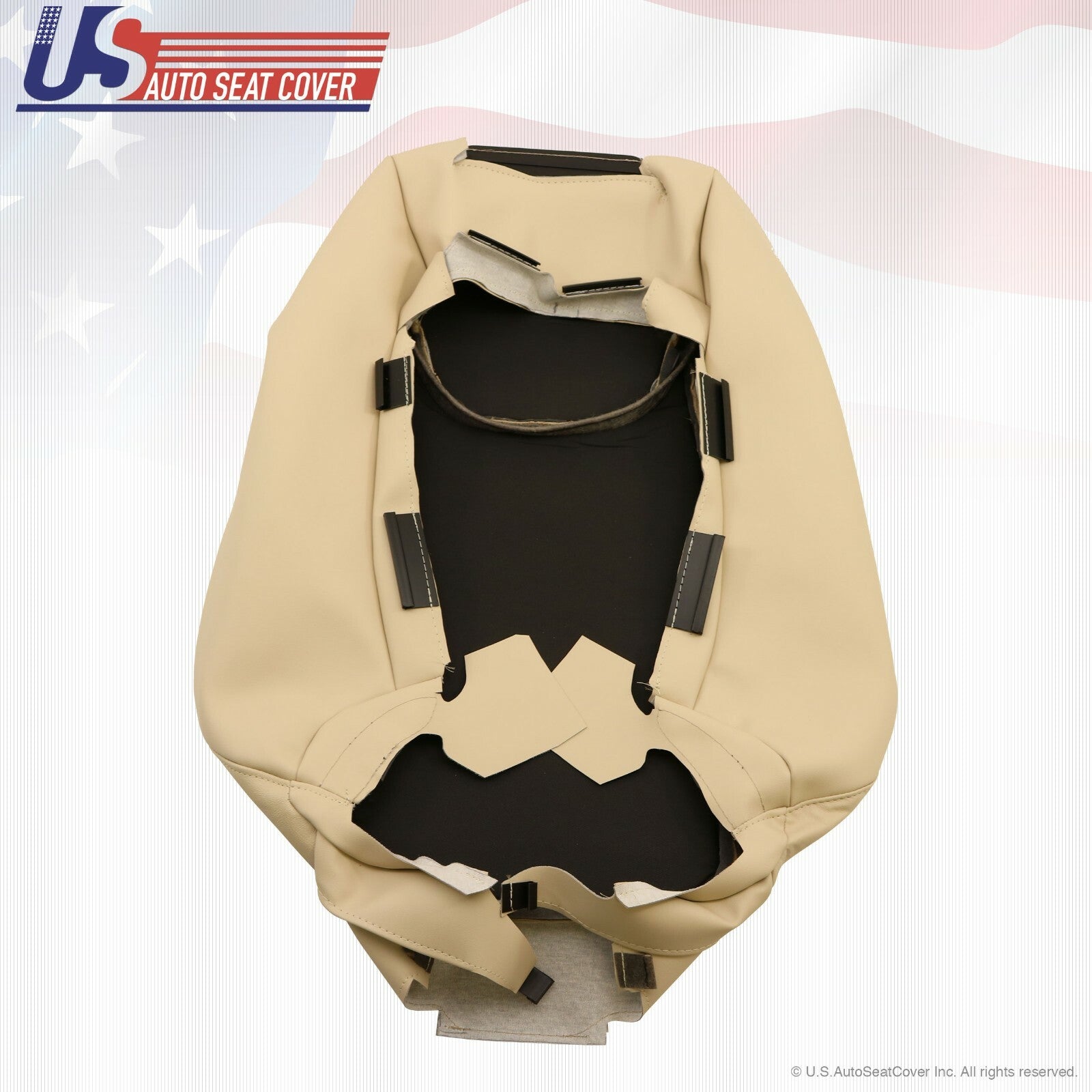 2010 to 2015 Fits Lexus RX350 RX450H Passenger Top Leather Seat Cover Tan