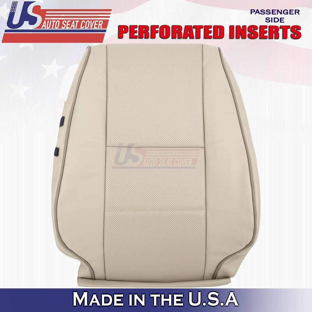 2001 to 2005 For Lexus IS300 Front Set Top & Bottoms Perf Leather Seat Cover Tan