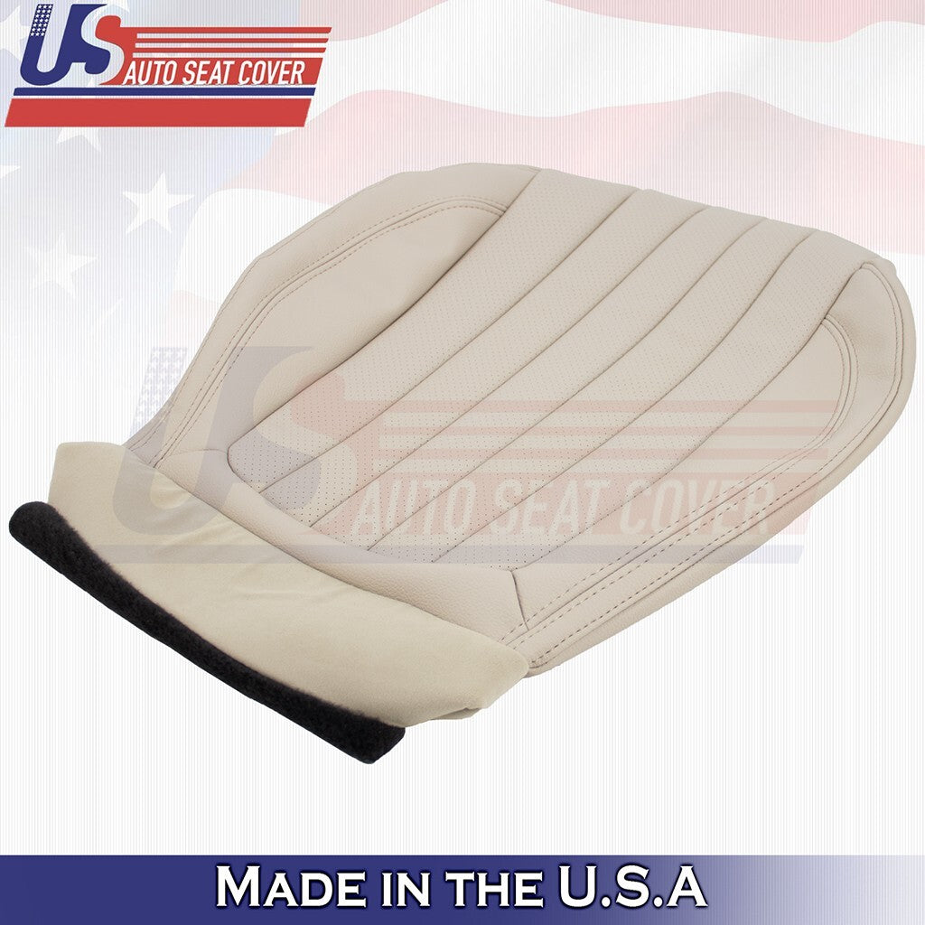 2017 to 2020 For Mercedes Benz E Driver&Passenger Bottom Synth Leather Cover Tan