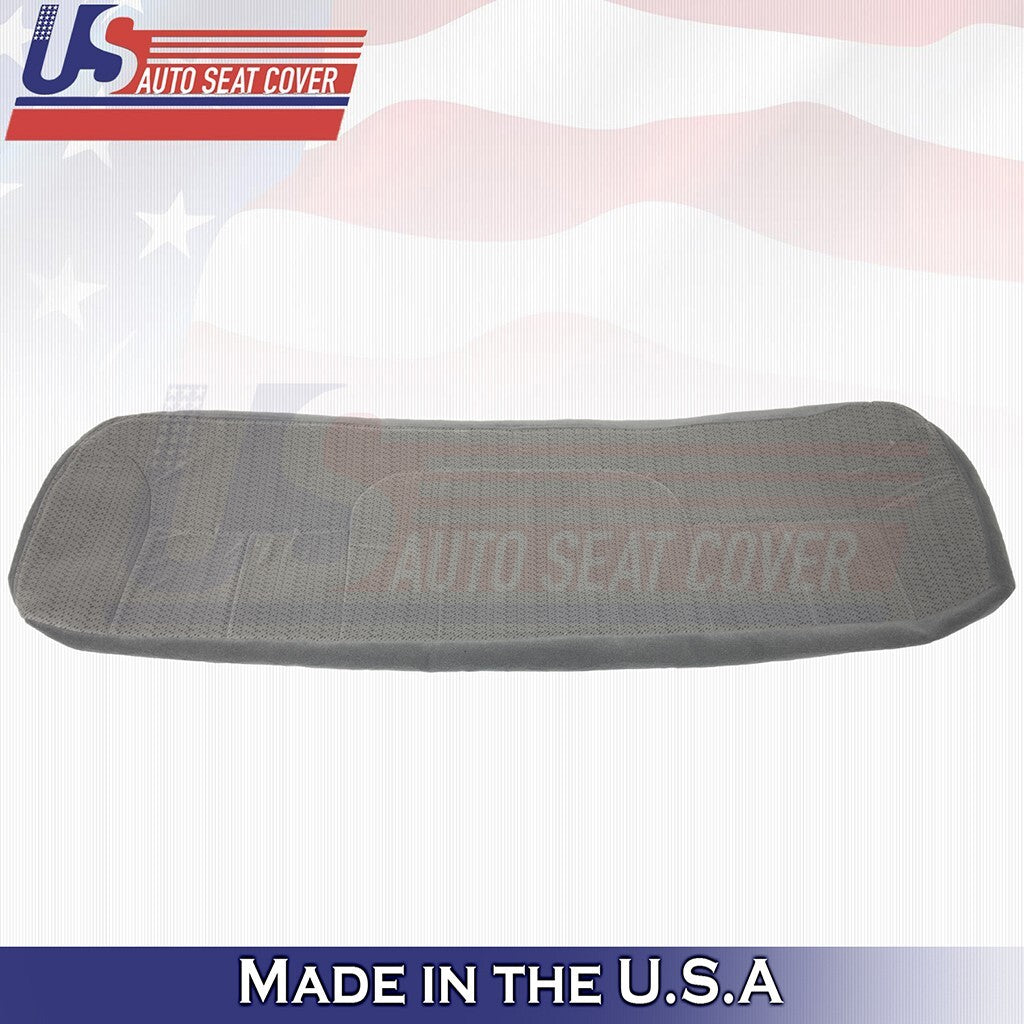 1995 to 2000 For Chevy Silverado 2500 3500 Rear Bench Bottom Cloth Cover Gray