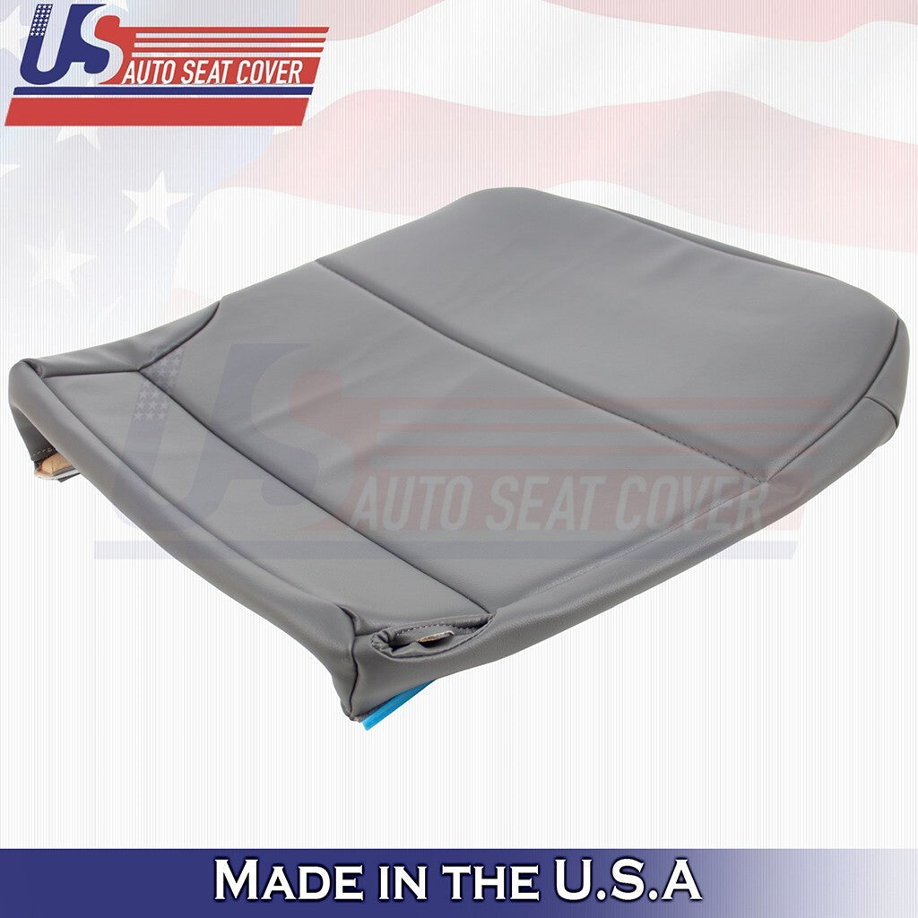 2001 2002 2003 Fits ISUZU NPR Driver Bottom Synthetic Leather Cover Dk Gray