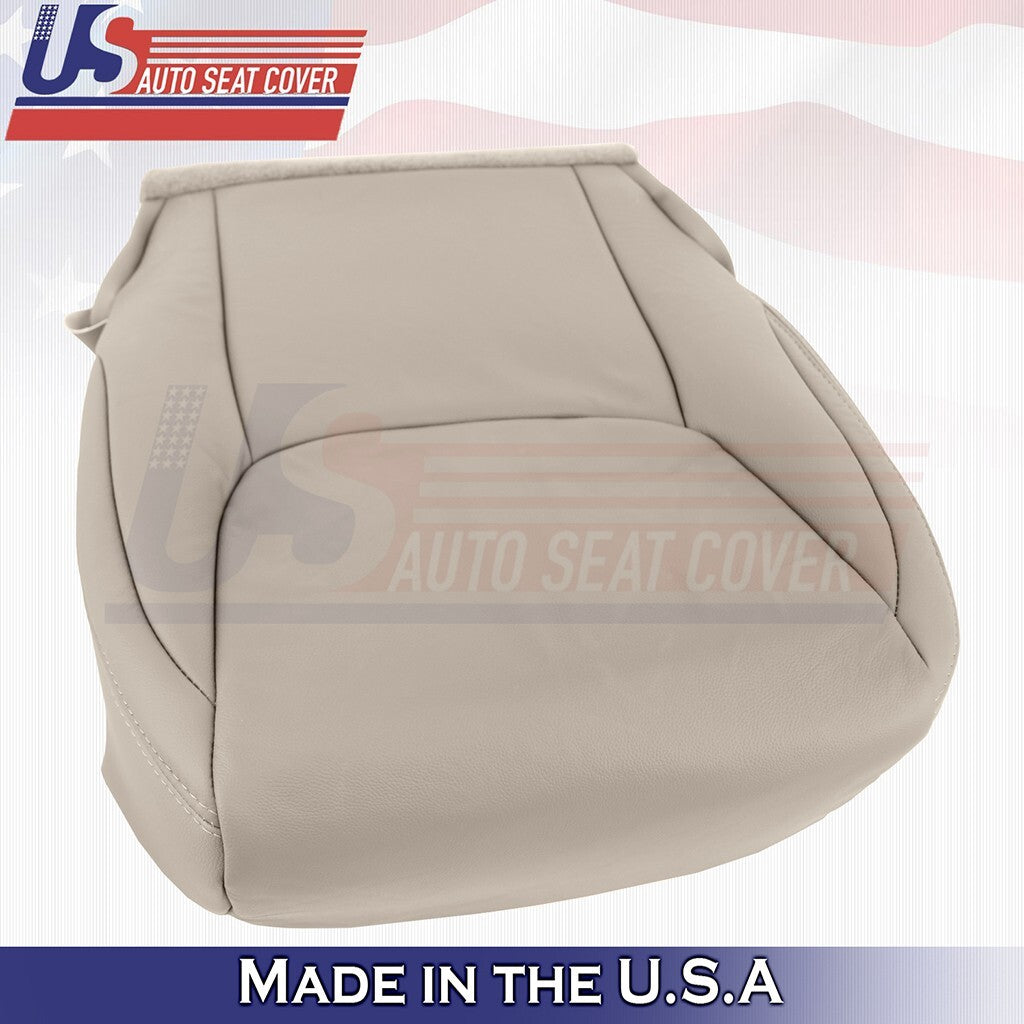 2004 to 2010 For Toyota Sienna Driver & Passenger Bottoms Leather Seat Cover Tan