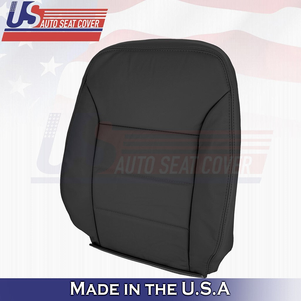 1999 to 2004 For Volkswagen Jetta Passenger Bottom & Top Vinyl Cover Black
