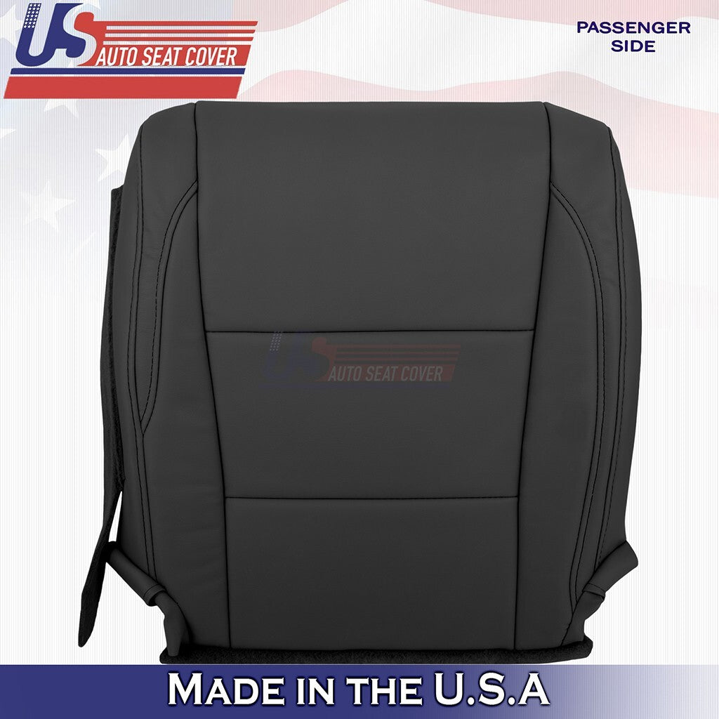 2014 2015 2016 2017 Fits Toyota Highlander Passenger Bottom Leather Cover Black