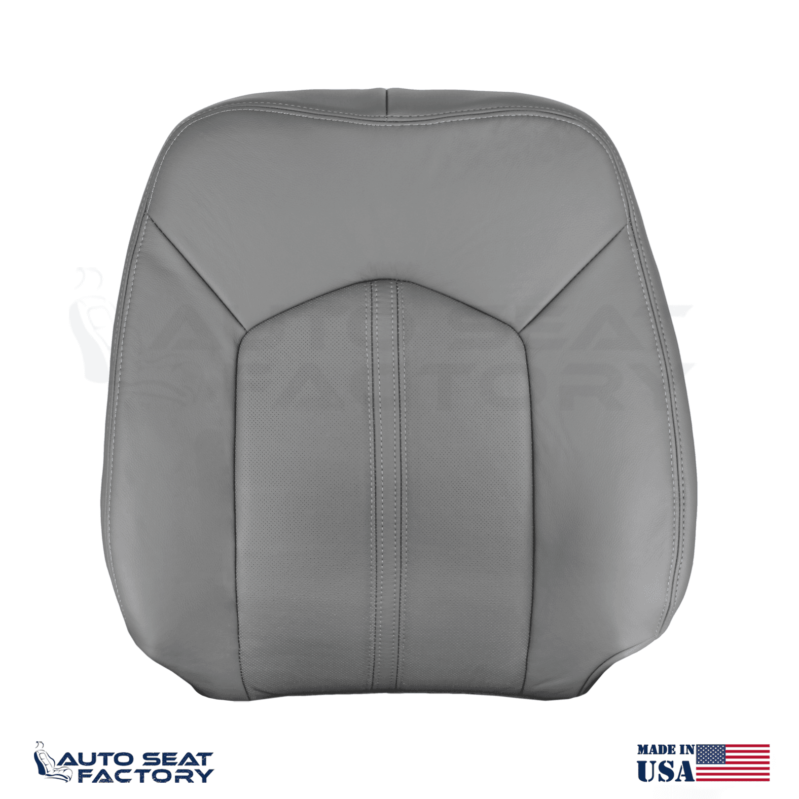 Replacement Fits 2010 - 2016 Cadillac SRX Driver Top Vinyl Seat Cover Perforated