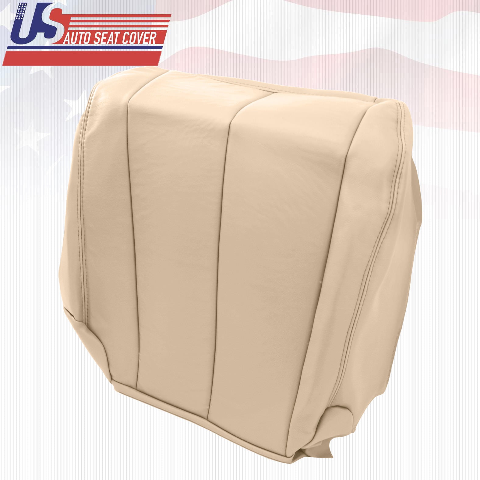 2003 to 2007 Fits Nissan Murano Driver Side Bottom Leather Seat Cover Light Tan