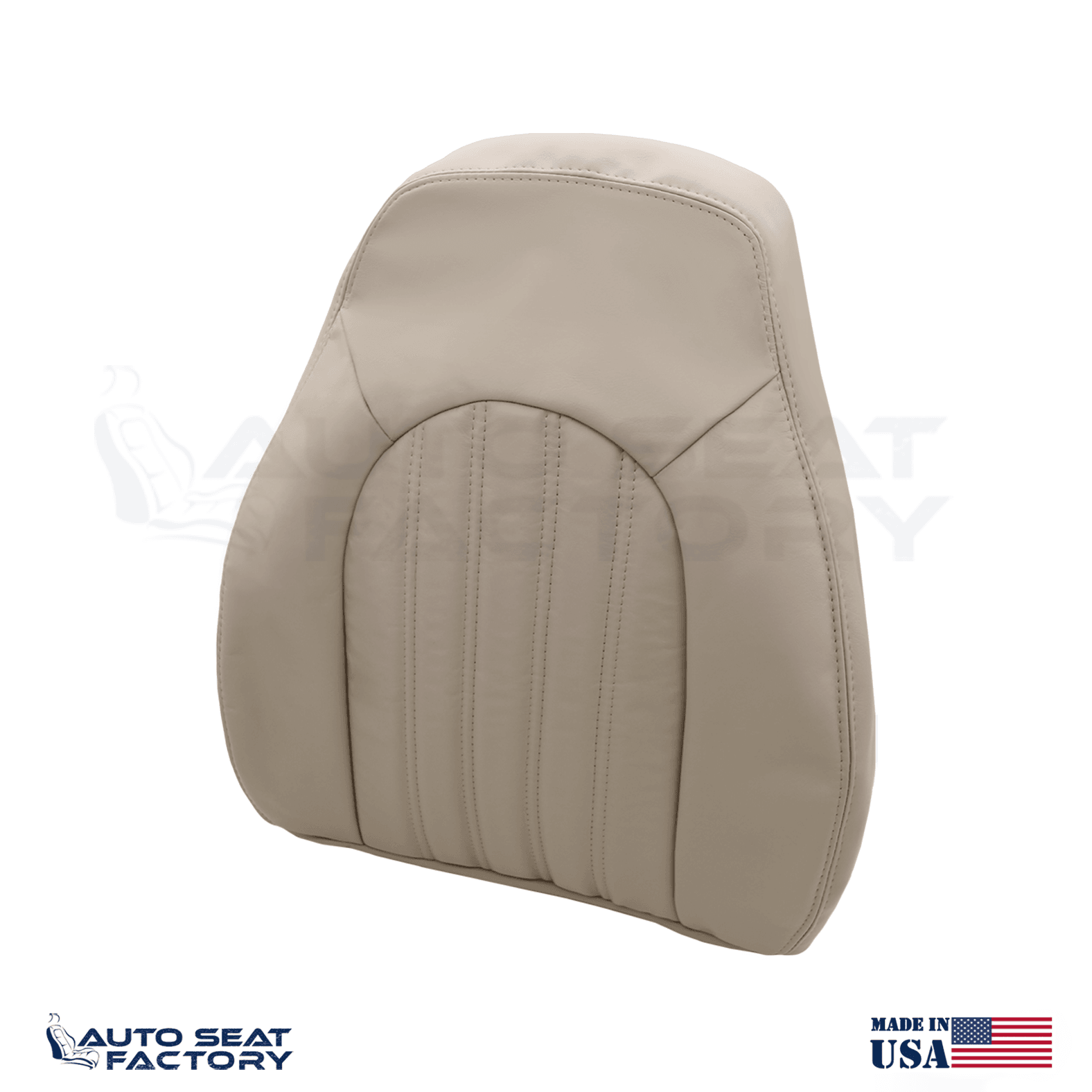 2001 -2005 Fits Jaguar XK8 XKR Driver & Passenger SDC Coffee Leather Seat Covers