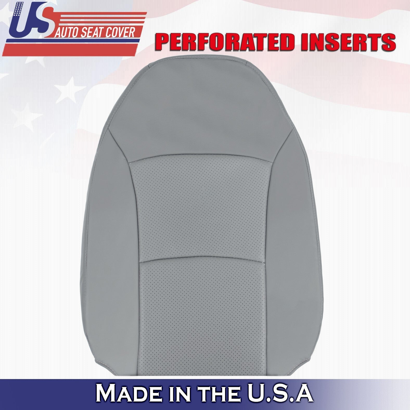 2000 2001 2002 Fits Ford E150 XL Driver Top Vinyl Perforated Cover Gray