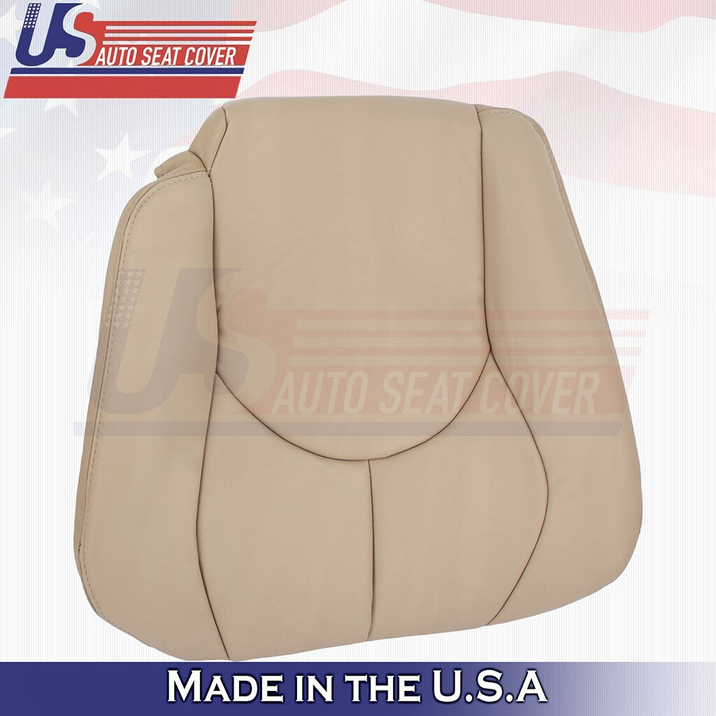 Passenger Top Leather Seat Cover Tan For 1999 to 2002 Mercedes Benz SL320 SL600