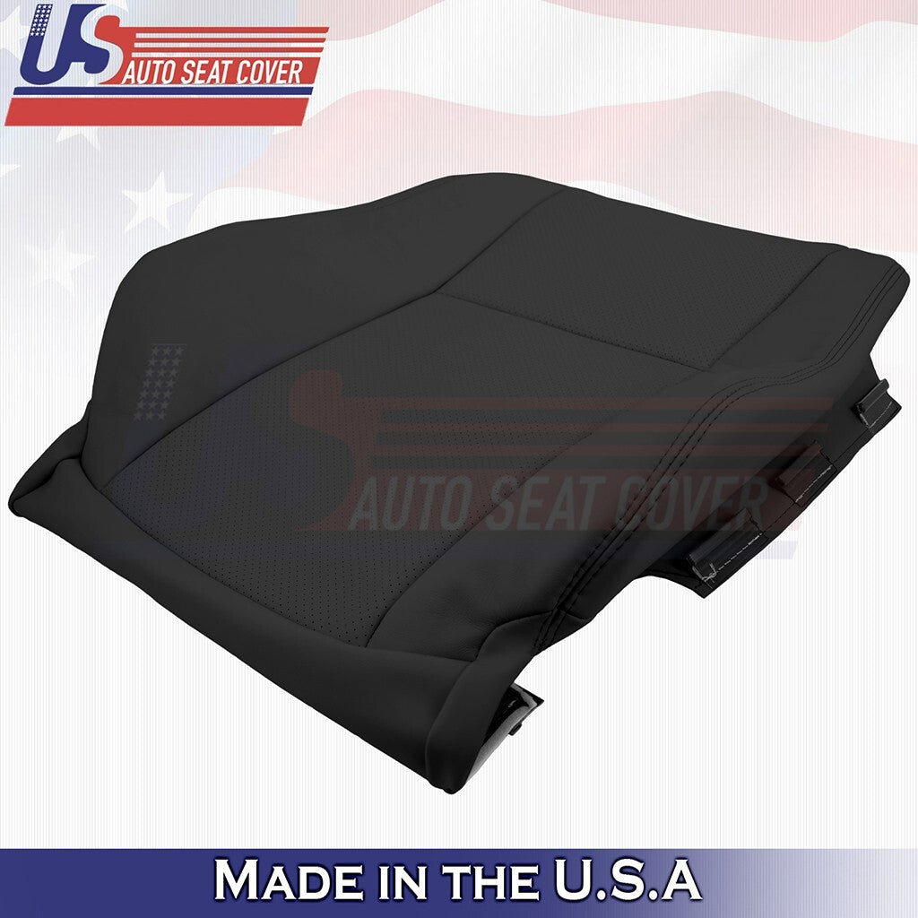 2007 to 2012 For Lexus LS460 LS600h Driver &Passenger Tops Leather Cover Black