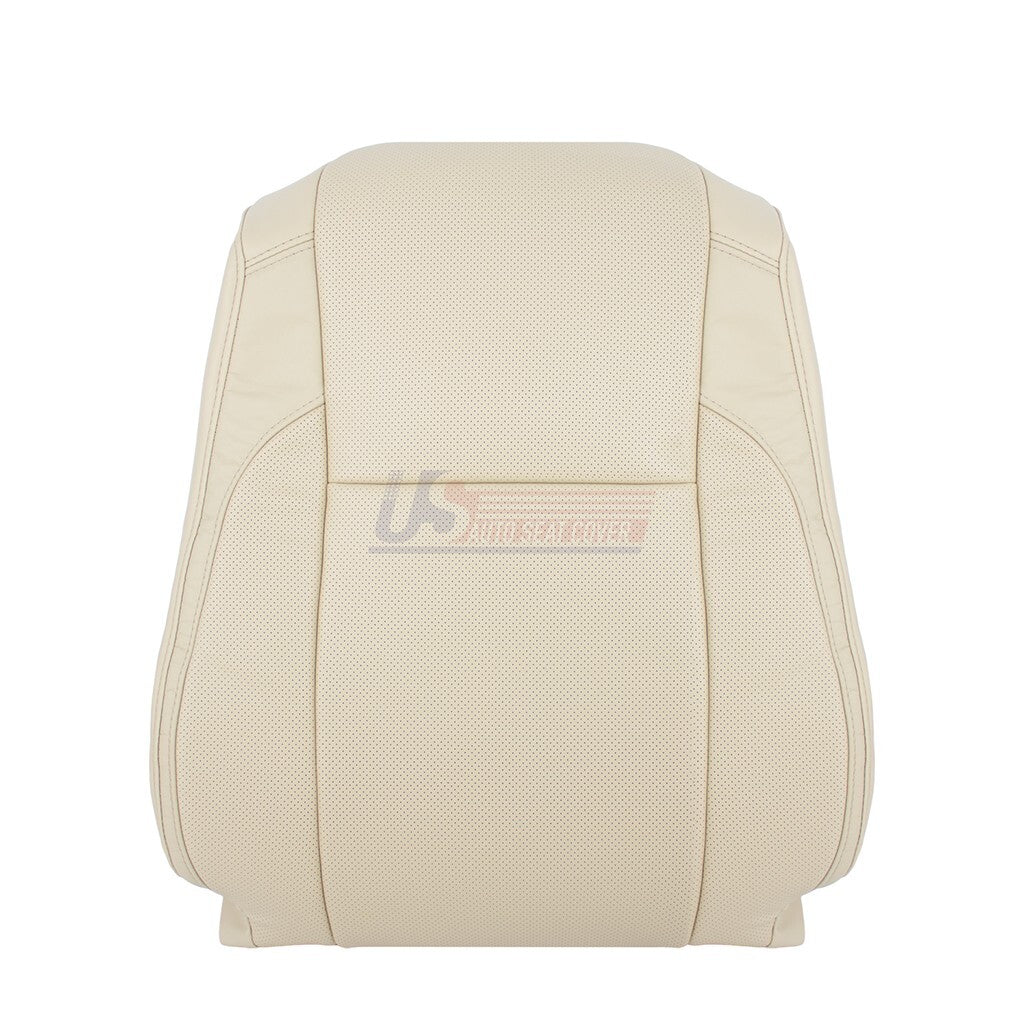 2014 2015 2016 Fit Toyota Highlander Driver Top Leather w/ Vinyl Perf Cover Tan