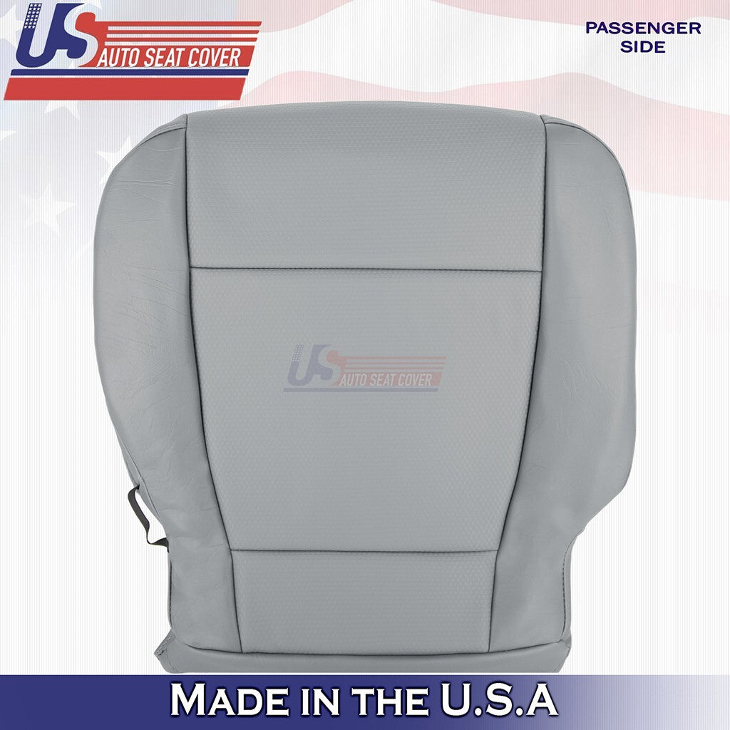 2017 to 2021 Fits Ford F250 WT Passenger Bottom Synthetic Leather Cover Gray