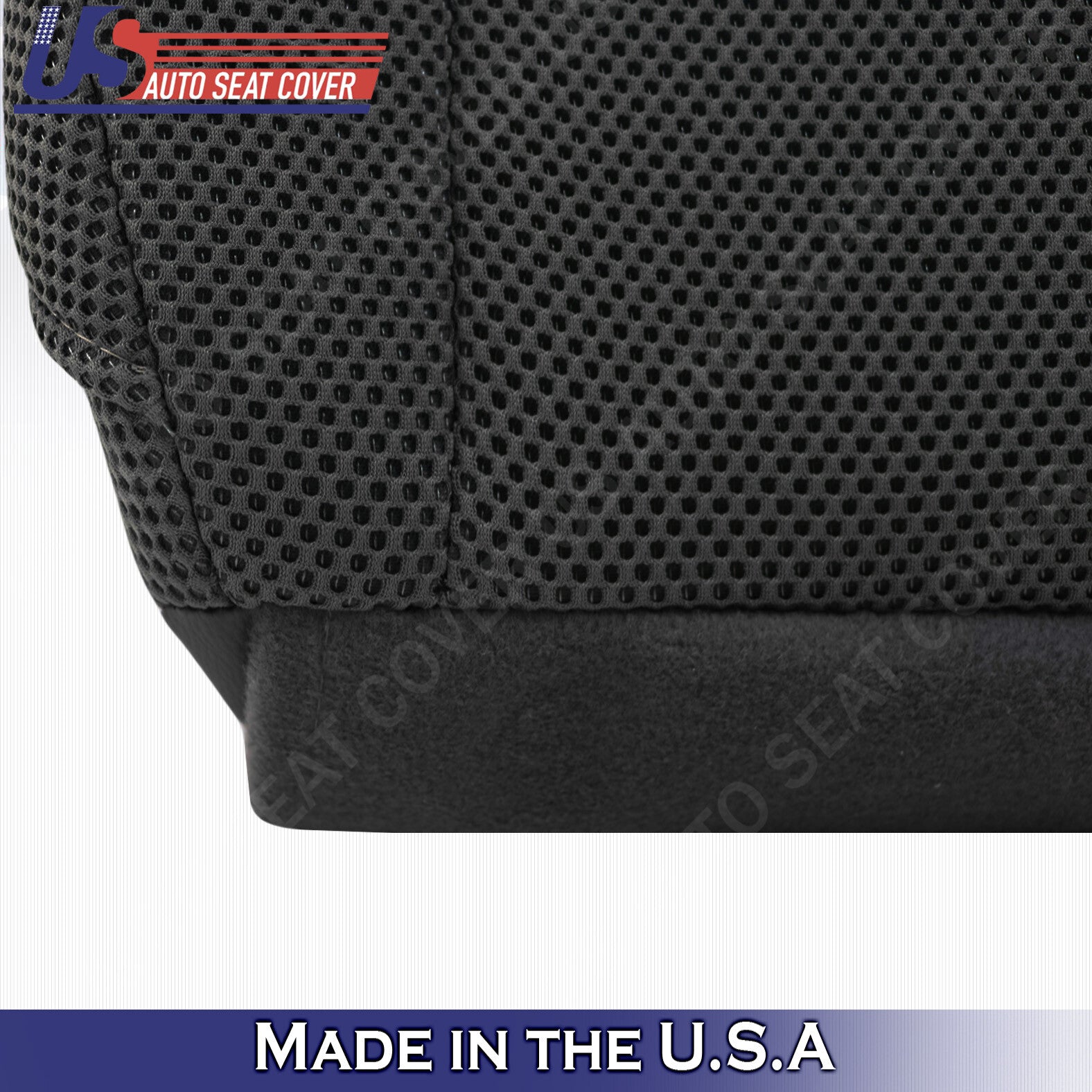 FITS 2005 to 2019 Nissan Frontier Front Lower Bottom Cloth Seat Cover Dark Gray*