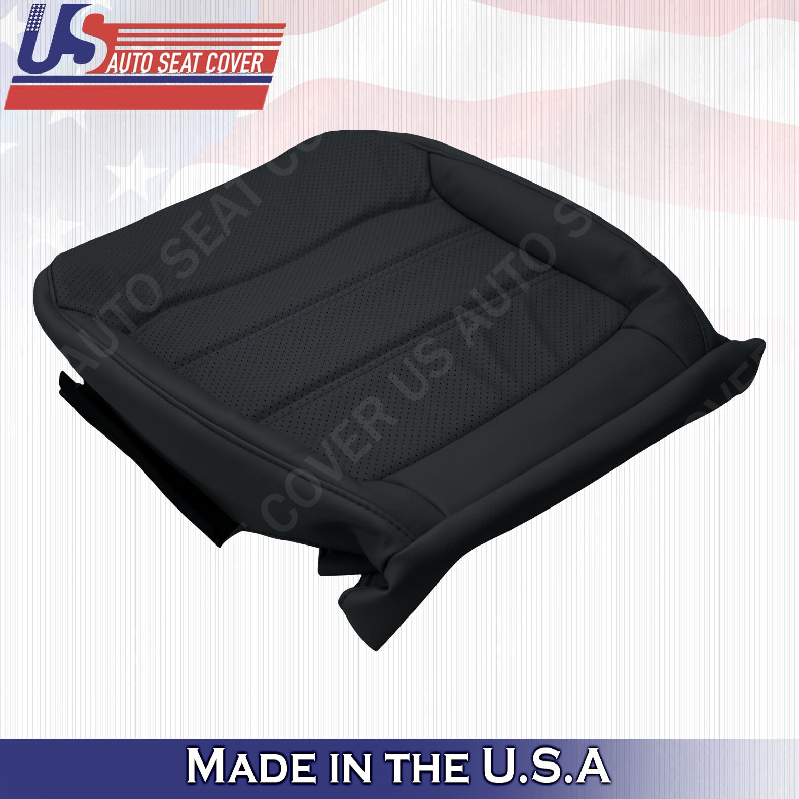 2015 2016 2017 Fits For Volkswagen Passat Right Bottom Leather Seat Cover Black