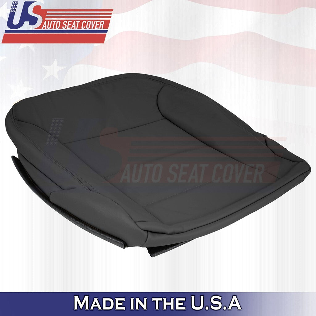2009 to 2013 Fits Mercedes Benz ML350 Passenger Bottom Leather Seat Cover Black