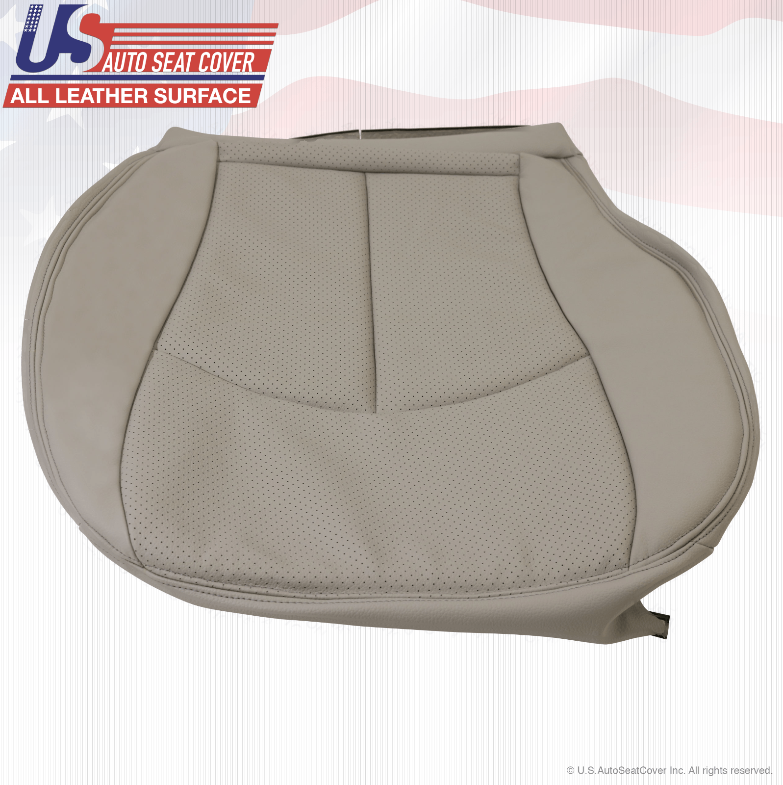 2004 2005 2006 Mercedes-Benz E500 Driver Bottom Cover Perforated Leather Gray