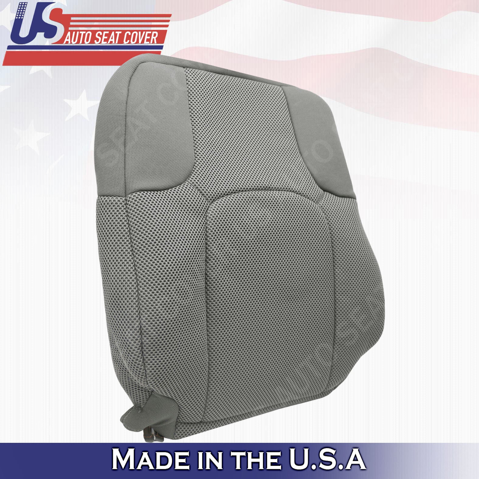 2005 - 2019 Fits For Nissan Frontier Driver & Passenger Uppers Cloth Covers Gray