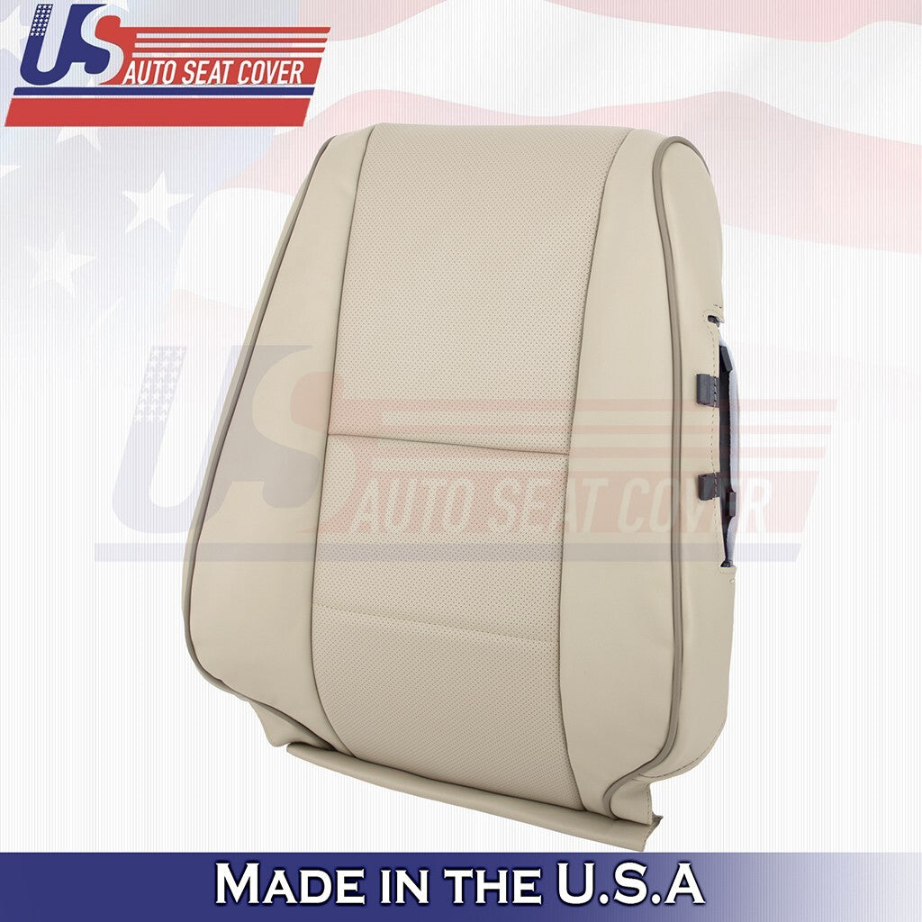 2001 to 2005 For Lexus IS300 Driver Top Perforated Leather Seat Cover Tan